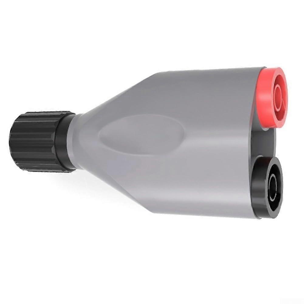 BNC Connector To Dual 4mm Safety Banana Adapter For Electrical Tests ABS 4mm Banana Jacks Scope And Meter Compatible
