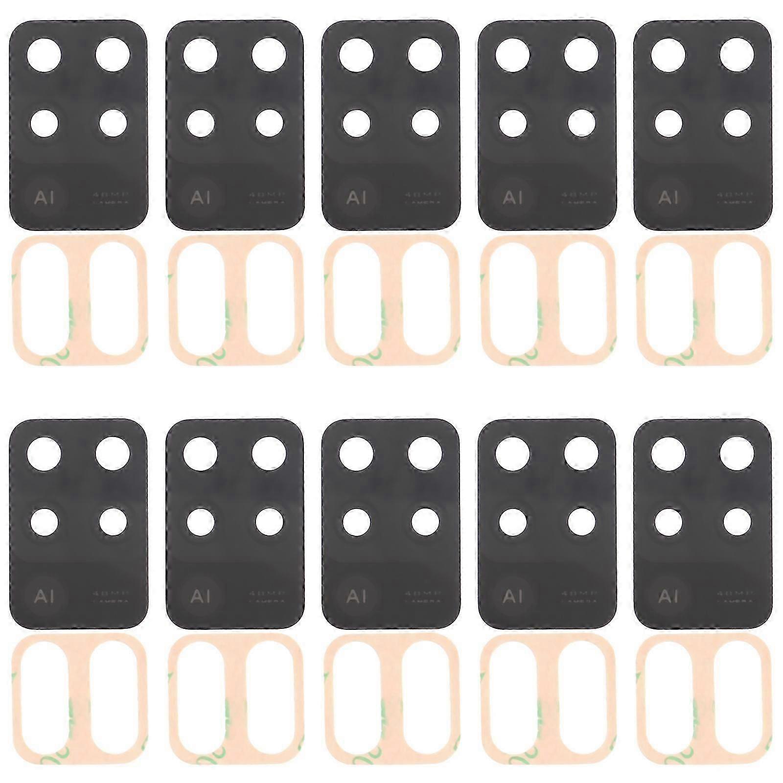 For OPPO Reno5 F CPH2217 10pcs Back Camera Lens