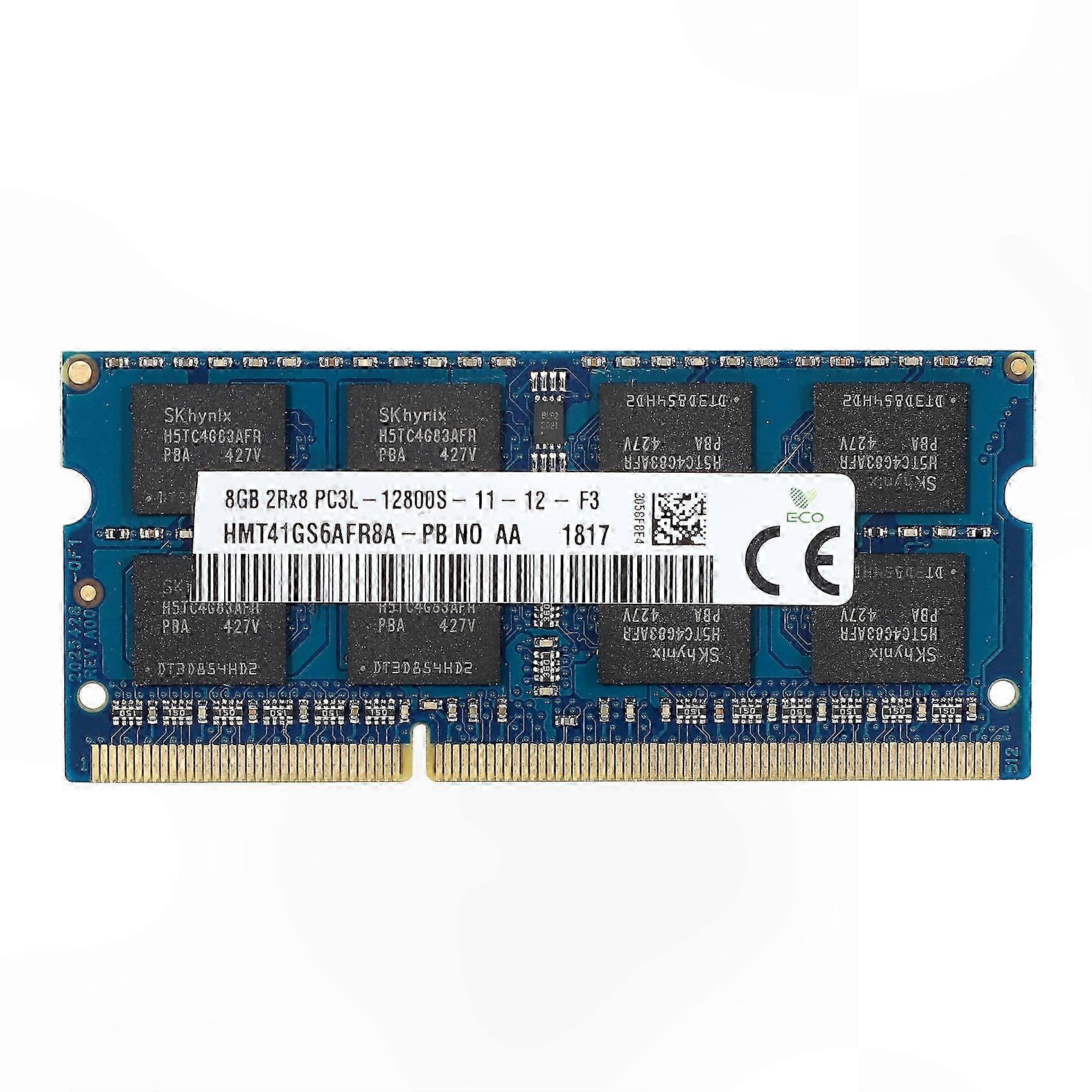 8GB DDR3L 1600MHz PC3L Laptop Memory Module, 1.35V Dual Channel Supported RAM for Notebooks