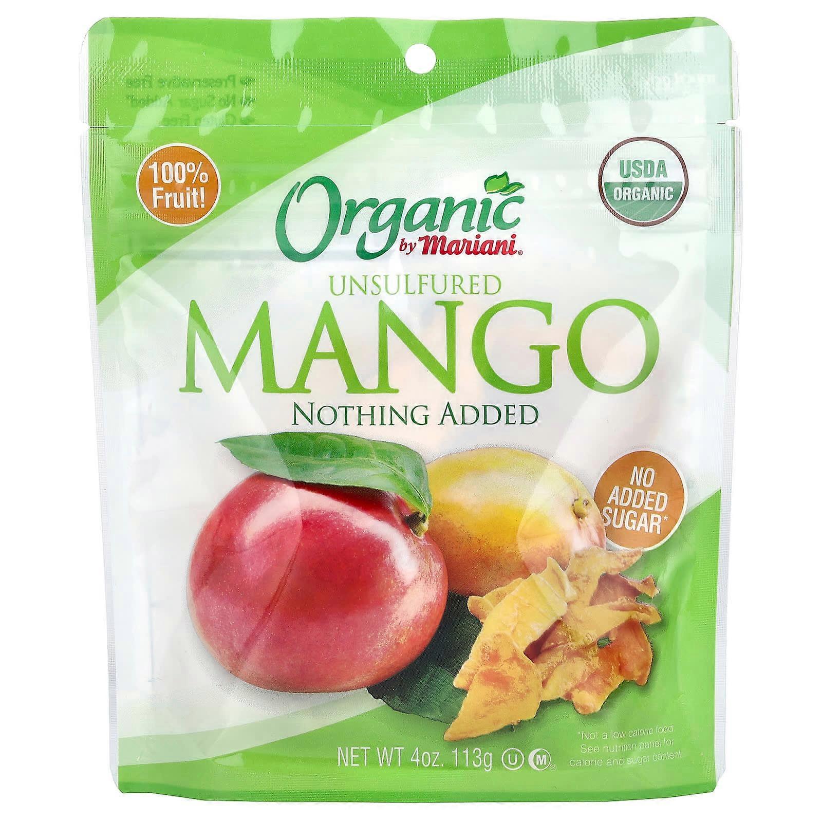 Organic Unsulfured Mango, 4 oz (113 g)