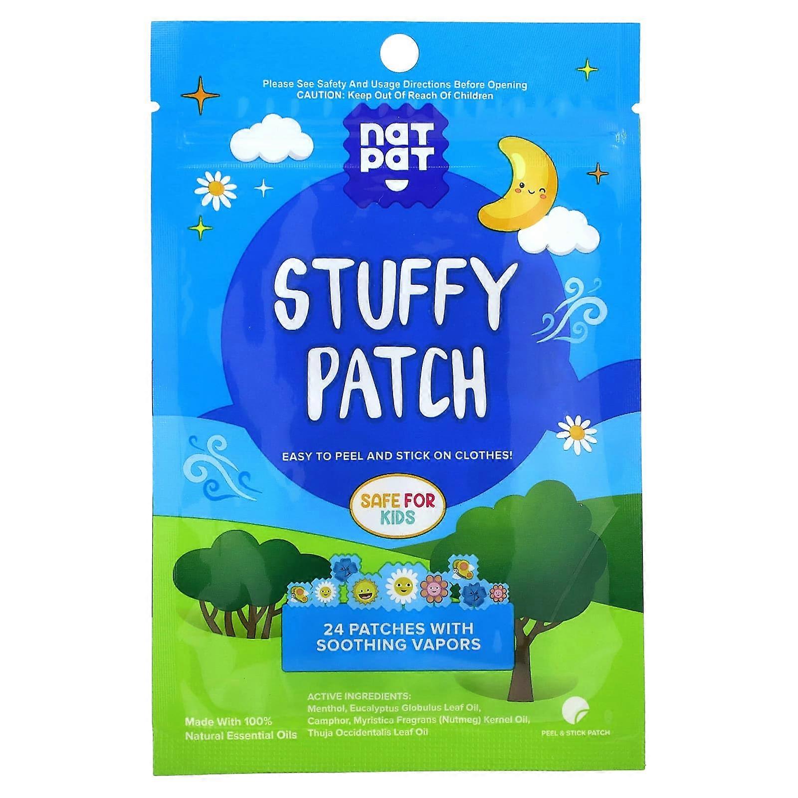NATPAT, Nat Pat, Stuffy Patch, 24 Patches