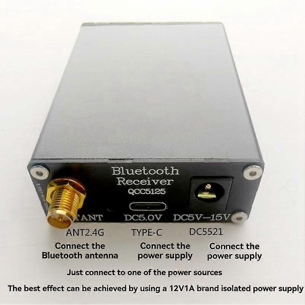 Audiophile-Grade Lossless Bluetooth 5.1 Receiver Adapter, Professional Old Audio Modified Bluetooth Receiver QCC5125