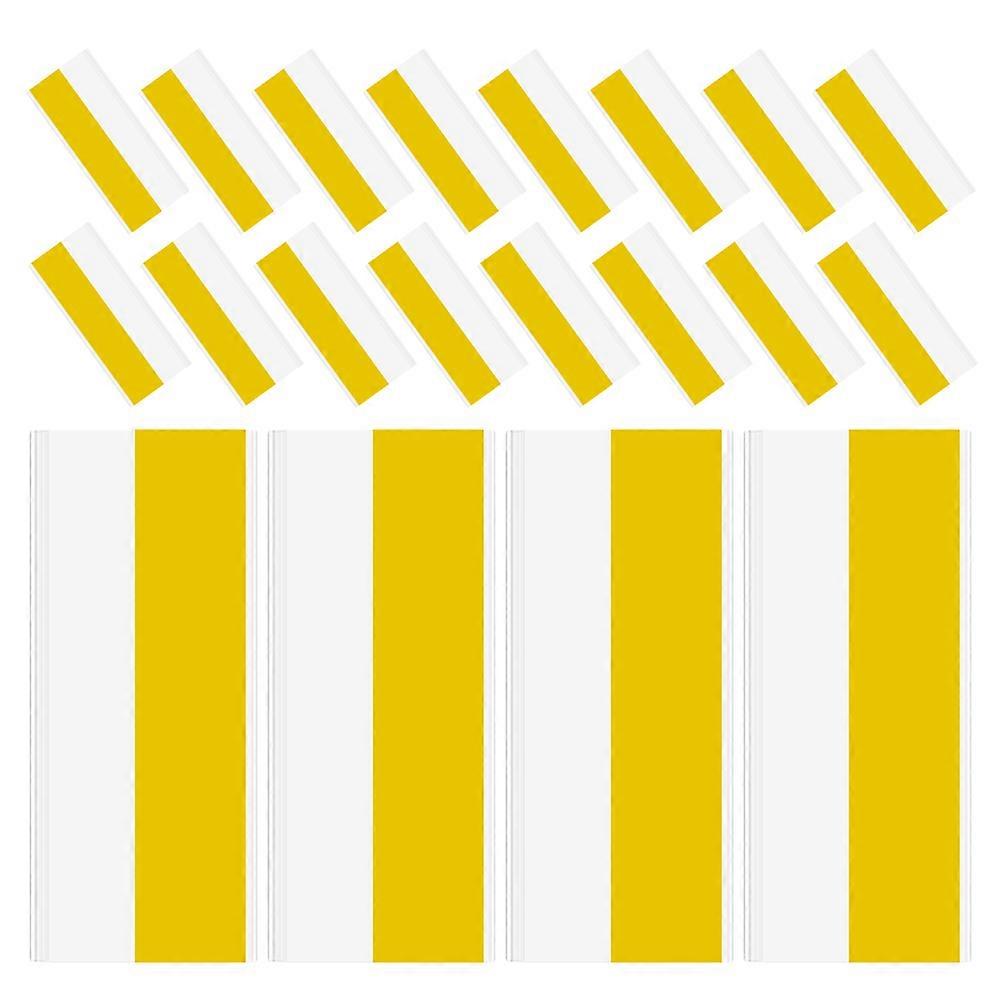 Adhesive Label Holders Display Stand for 60Pcs Transparent Plastic