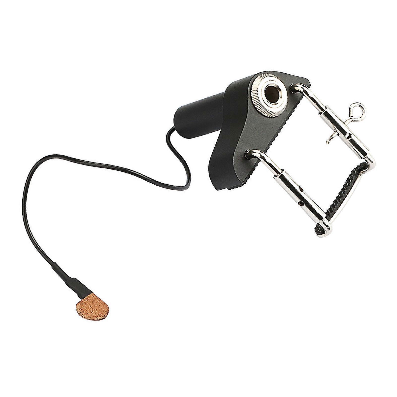 Portable Piezo Violin Pickup Adjusting Placement Violin Bridge Pickup Replacement Electronic Organ Pickup Easy to Use Multicolor