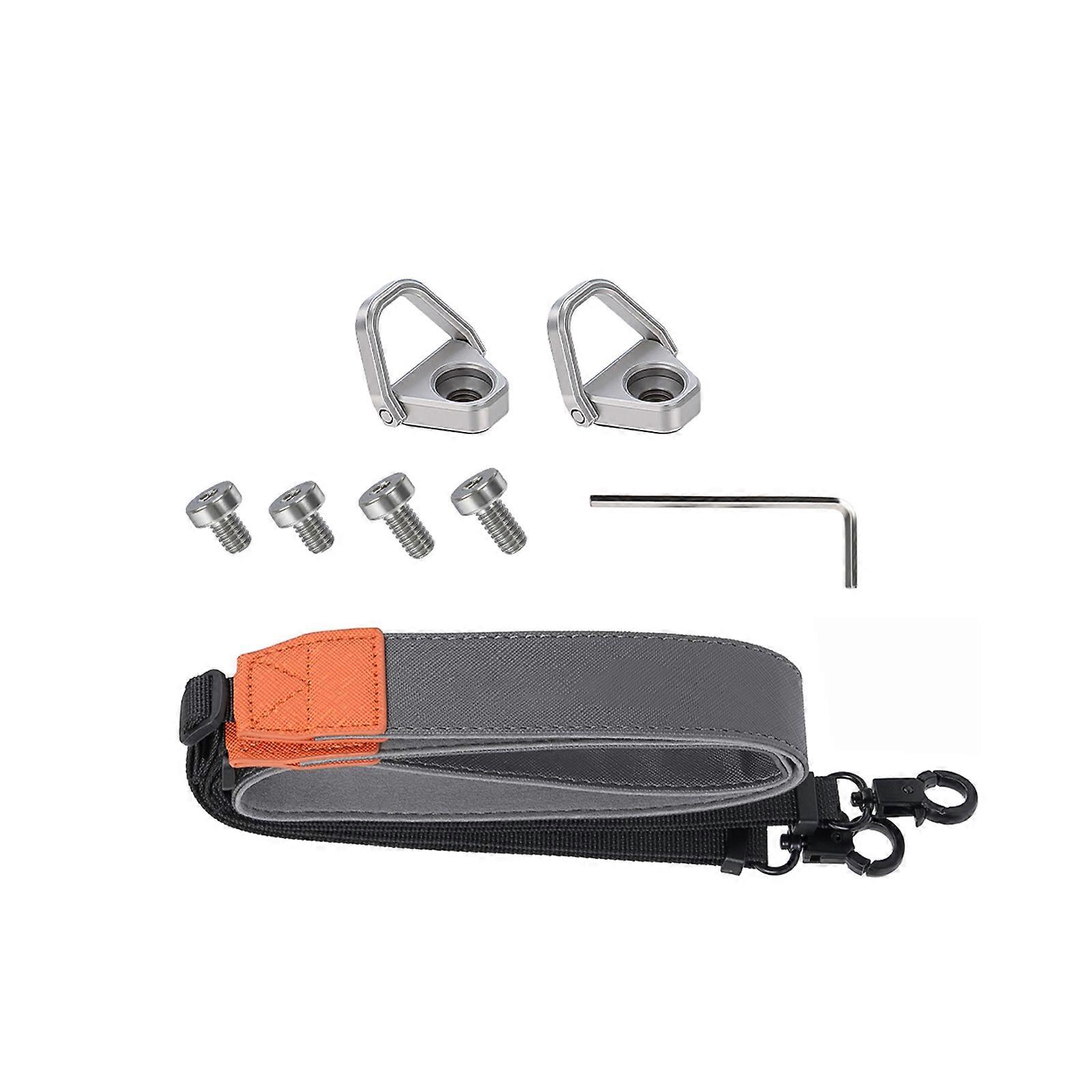 Lightweight Foldable Drones Remote Lanyard Steel Clip Comfortable PU Leather Strap for RC2/1,RCPro2/1,Controllers Multicolor