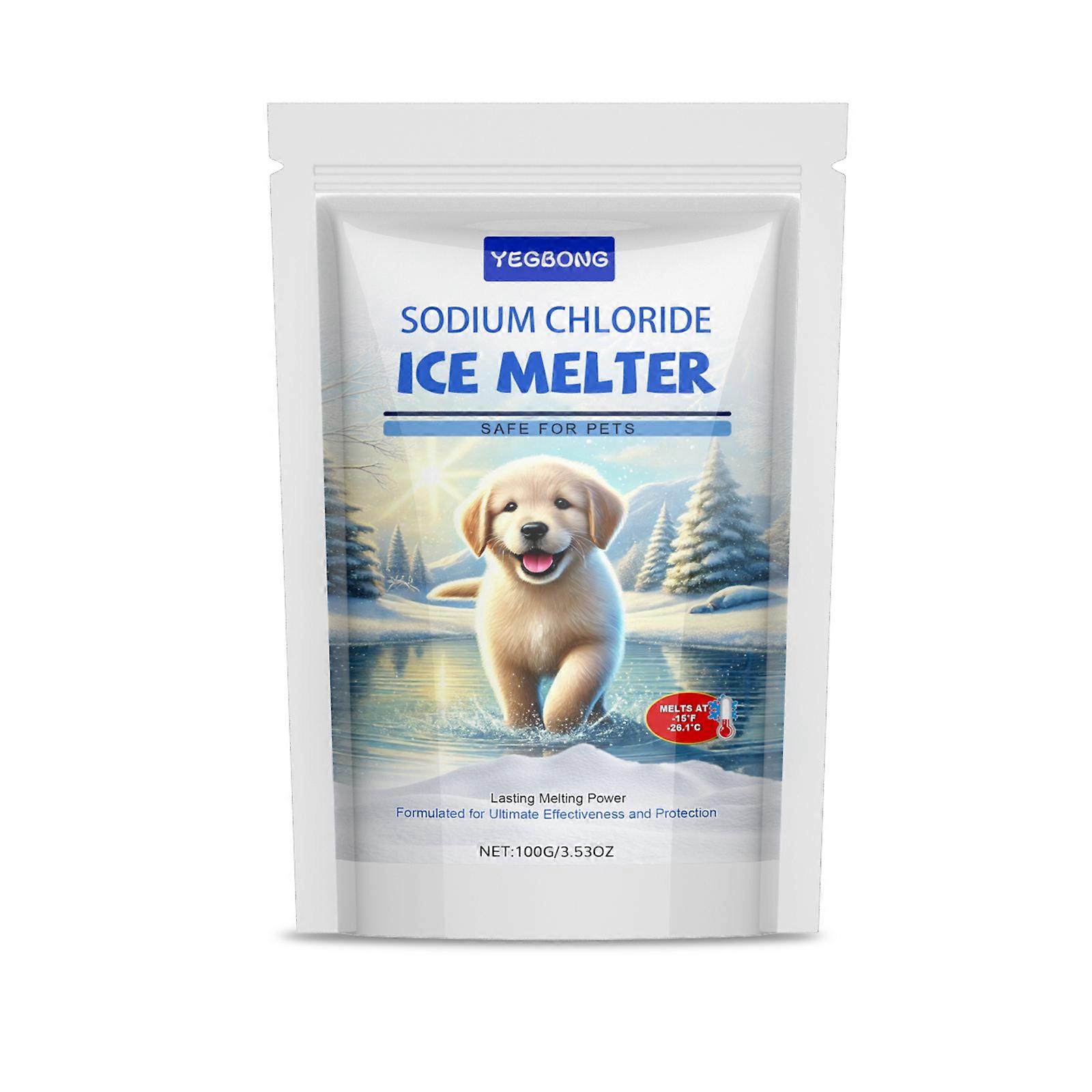 Yegbong Pet De-Icing Agent: A Pet-Friendly De-Icing And Snow-Melting Agent For Cleaning Ice On Floors And Streets In Winter