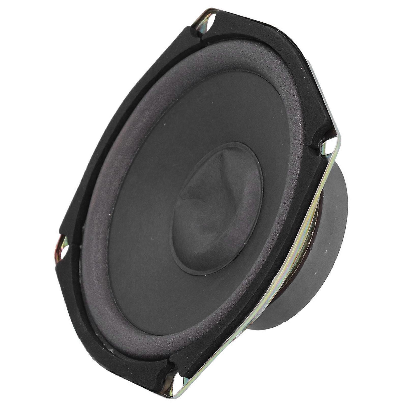 Car Coaxial Speaker 93dB±1.5dB Door Stereo Audio 4Ohms Double Output Round Universal for Subwoofers