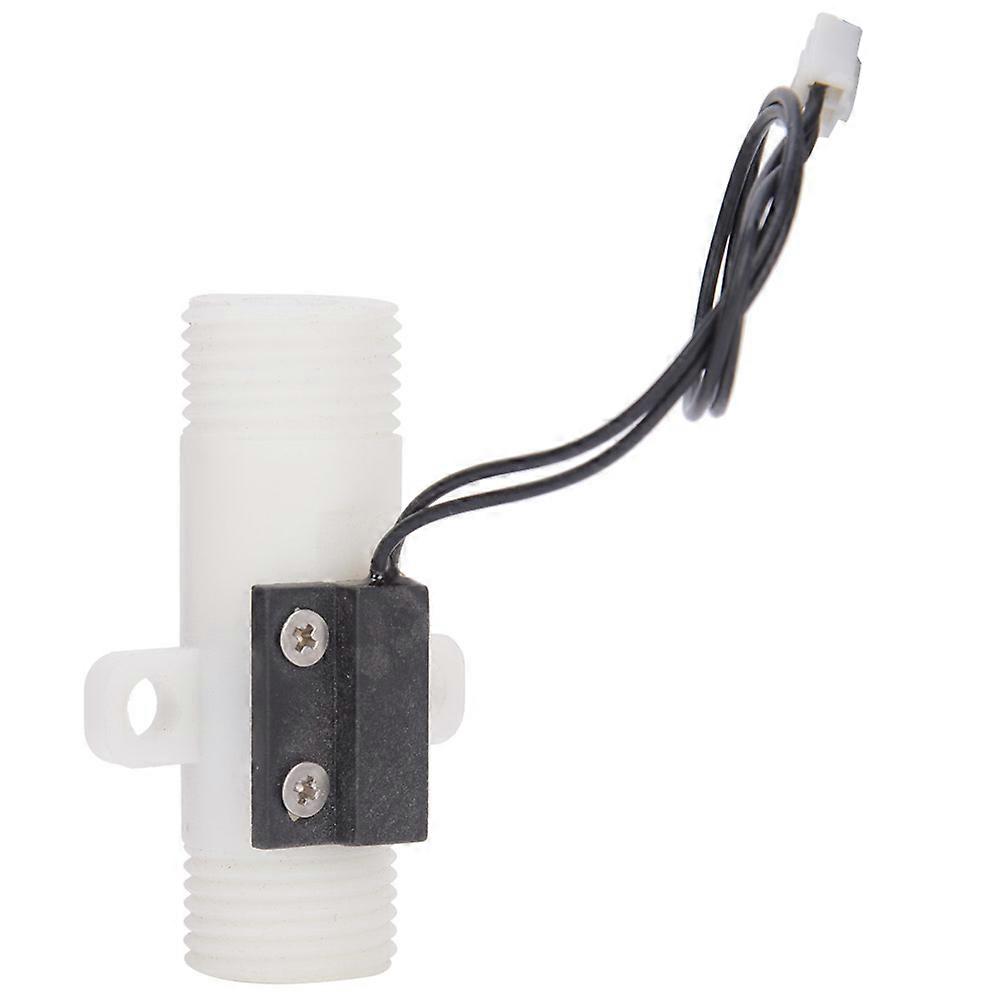 2Pcs Water Flow Sensor Switch Plastic Gravity Type FS G1/2in Double Male Thread