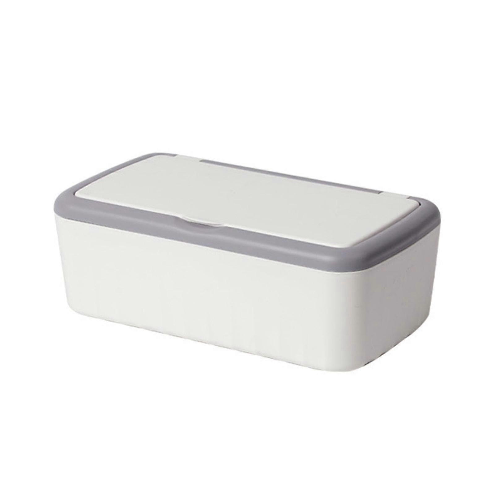 Plastic Tissue Face Mask Dispenser Box Multi Use Tissue Container Box For Office Restaurant Dorms f54