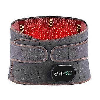 Therapeutic Heating Belt with Hot Compress & Adjustable Support for Chronic Lumbar Pain Relief & Muscle Relaxation Therapy_MM2