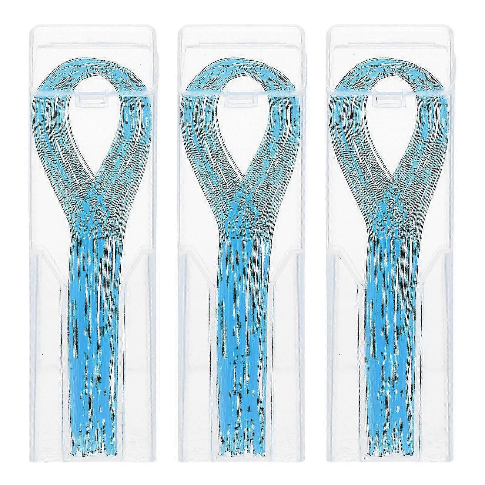 Dental Braces Floss Threader Set with 150 Nylon Floss Guides and Supplies