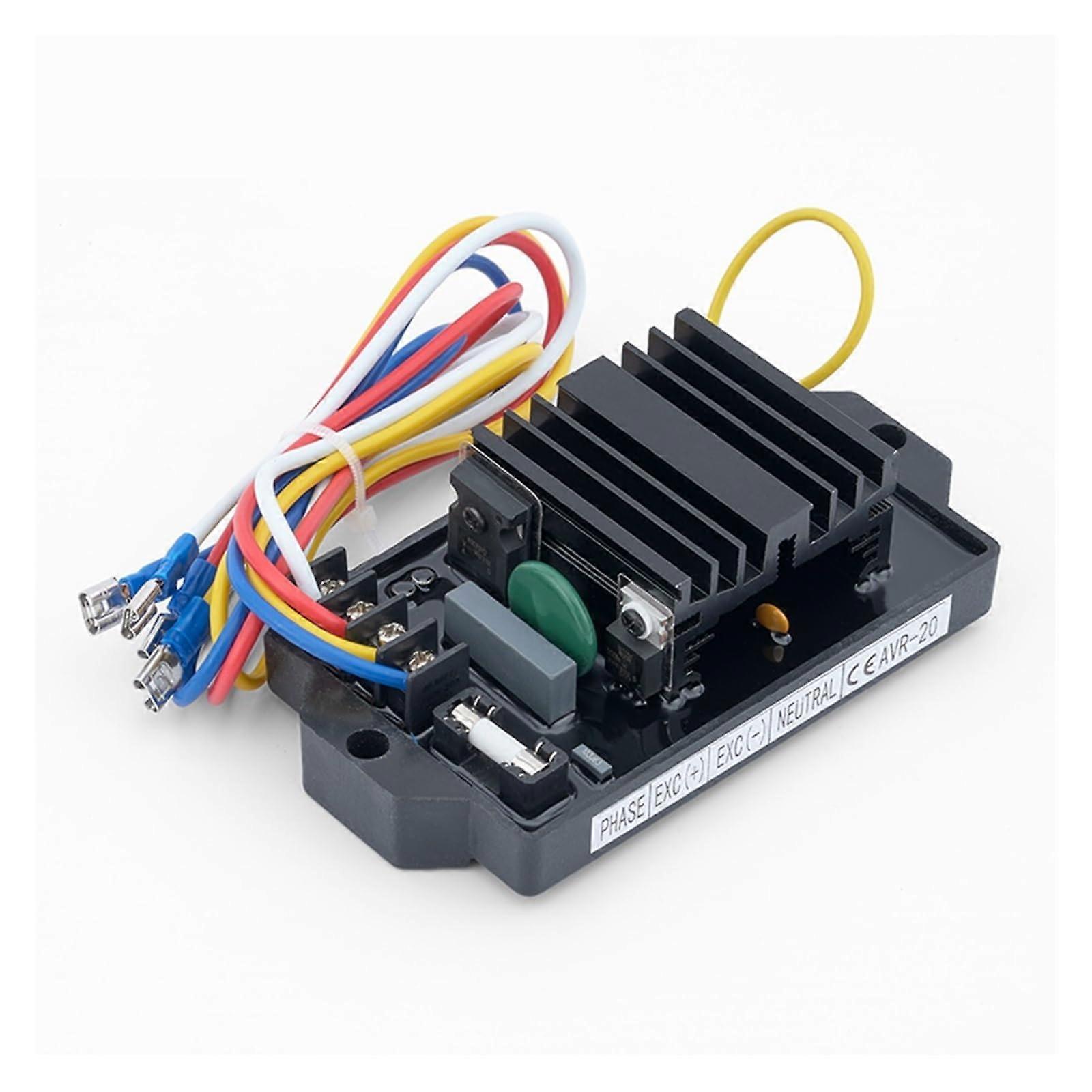 Automatic Voltage Regulator 20A Brushless Excitation Generator Stabilizer Control Module For Diesel Genset