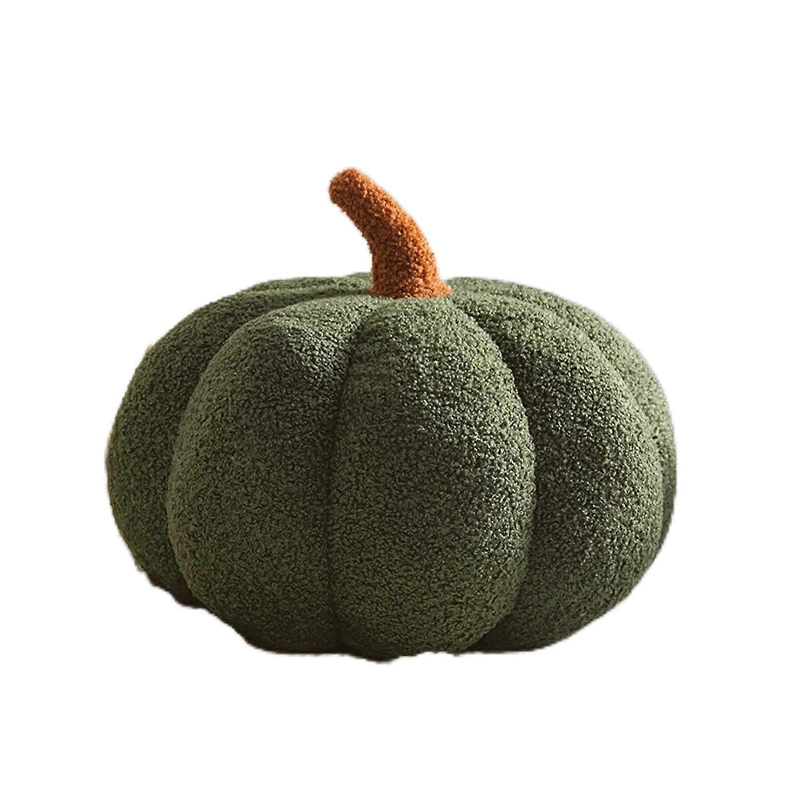 Pumpkin Pillow Halloween Decorative Light Green 35 Cm Soft Plush