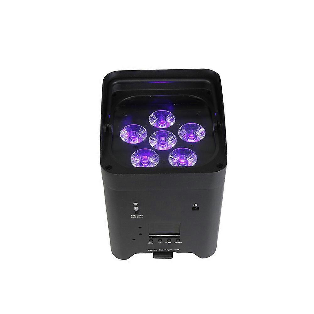 DJ Freedom Par Tri--6 Battery Powered RGBWA UV LED PAR Wireless DMX stage light