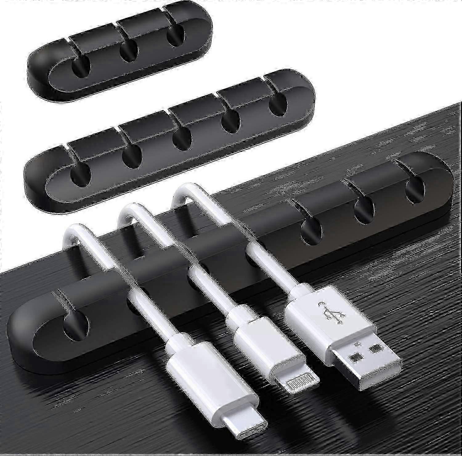 Cable Clips, 3 Packs Cord Management Organizer