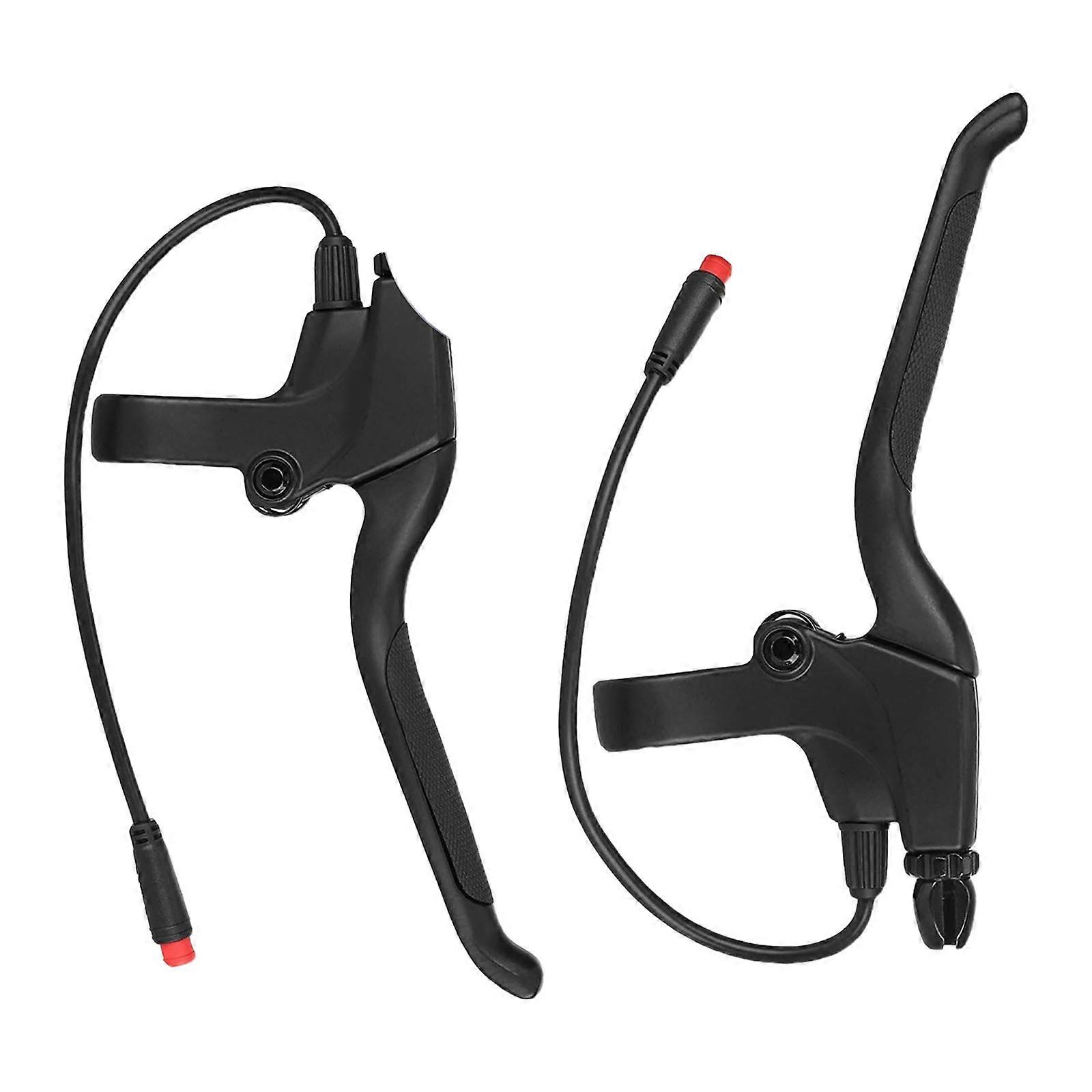 Electric Scooters Brake With Ergonomic Double Handle For Left Right Hand Use Waterproof Head Durability Plastic Multicolor