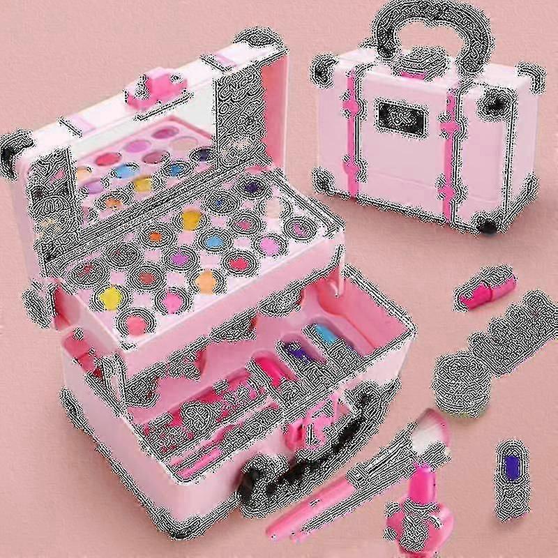1set الاطفال ماكياج كيت متوافق فتاة آمنة مستحضرات التجميل اللعب مجموعة مستحضرات التجميل اللعب اللعب