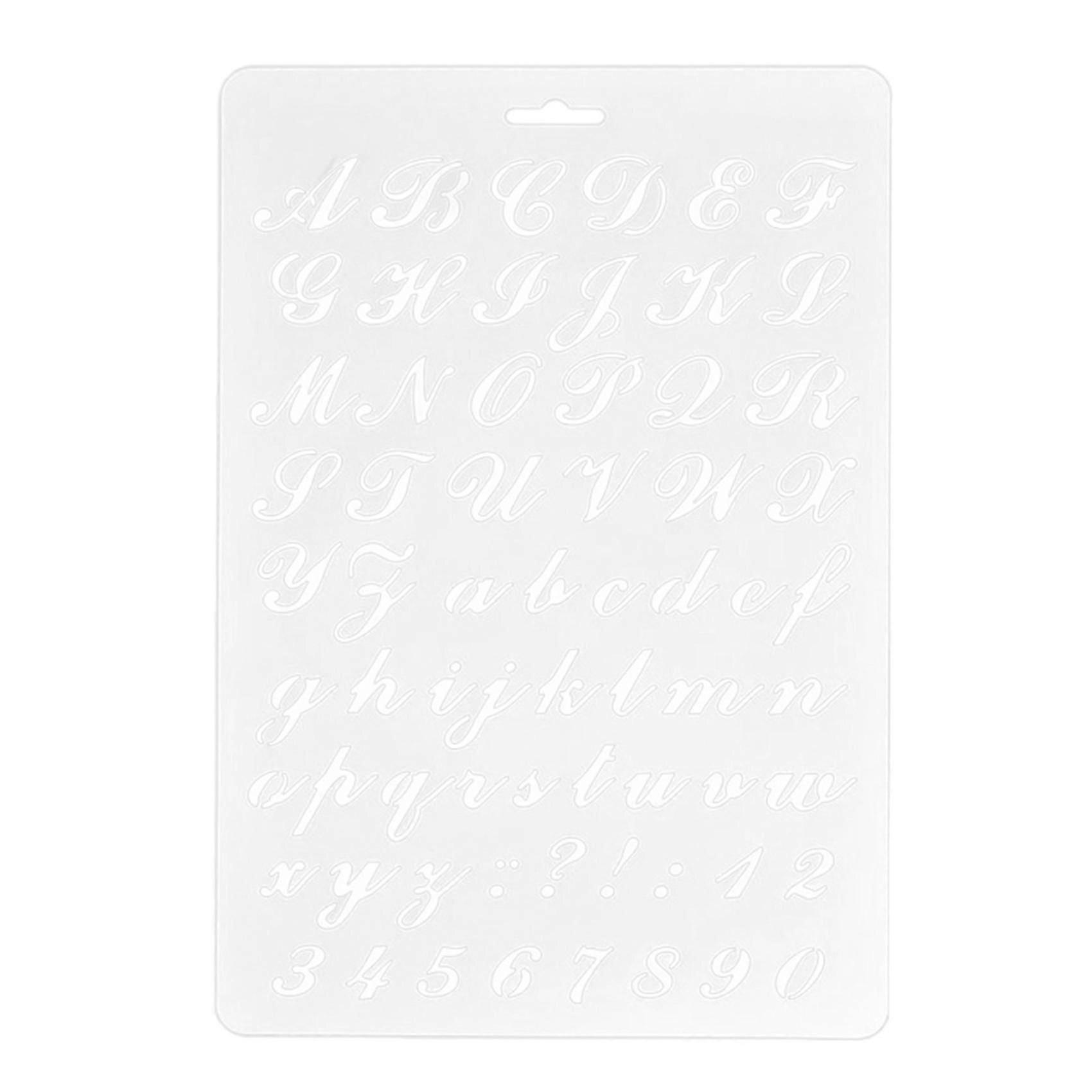 Lettering Stencils, And Number Stencil, Painting Alphabet And Number Stencils (#2)