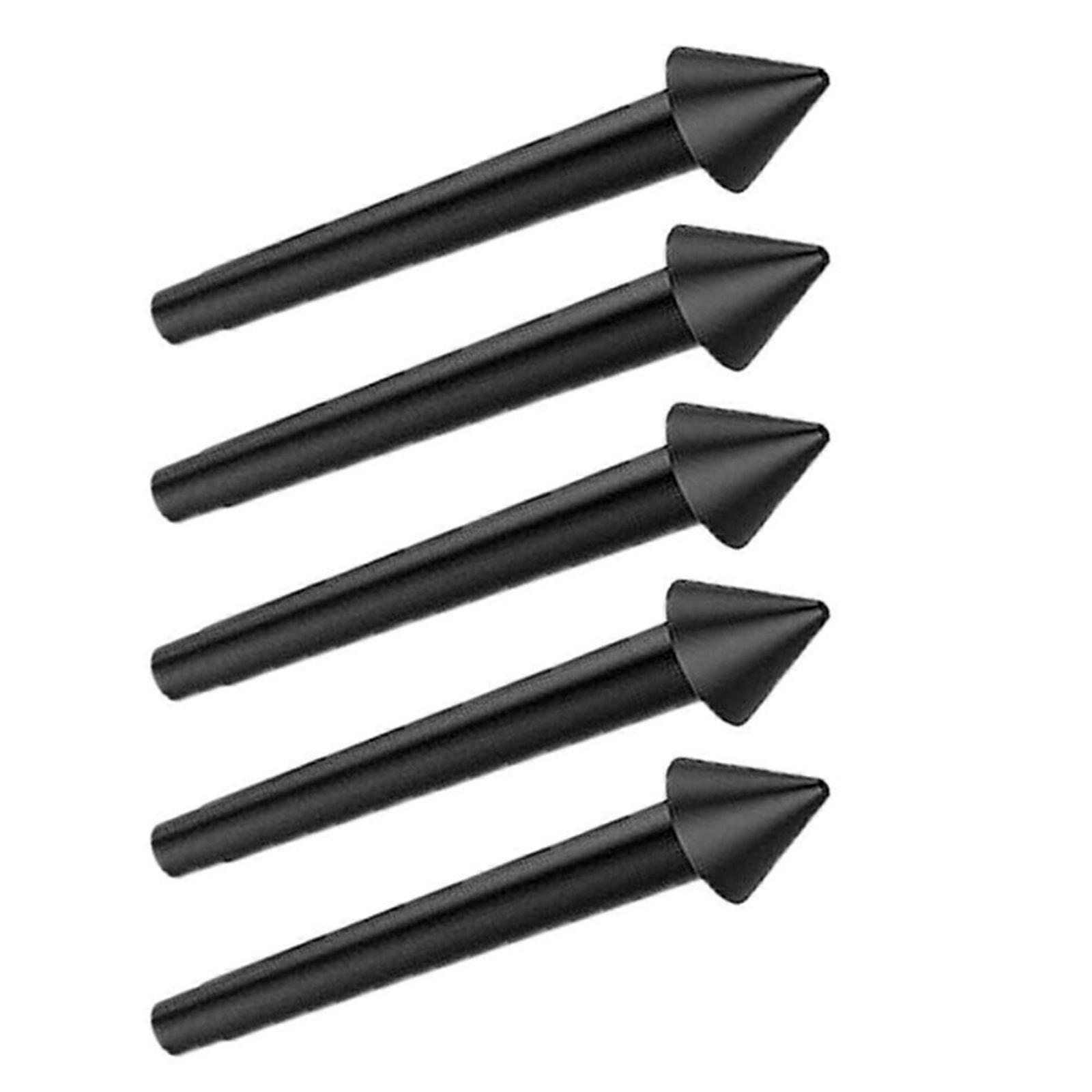 5Pcs High Sensitivity 2H Type Stylus Pen Replacement Tips Nib for Surface Pro 7/6/5/4/Book/Studio/Go Multicolor
