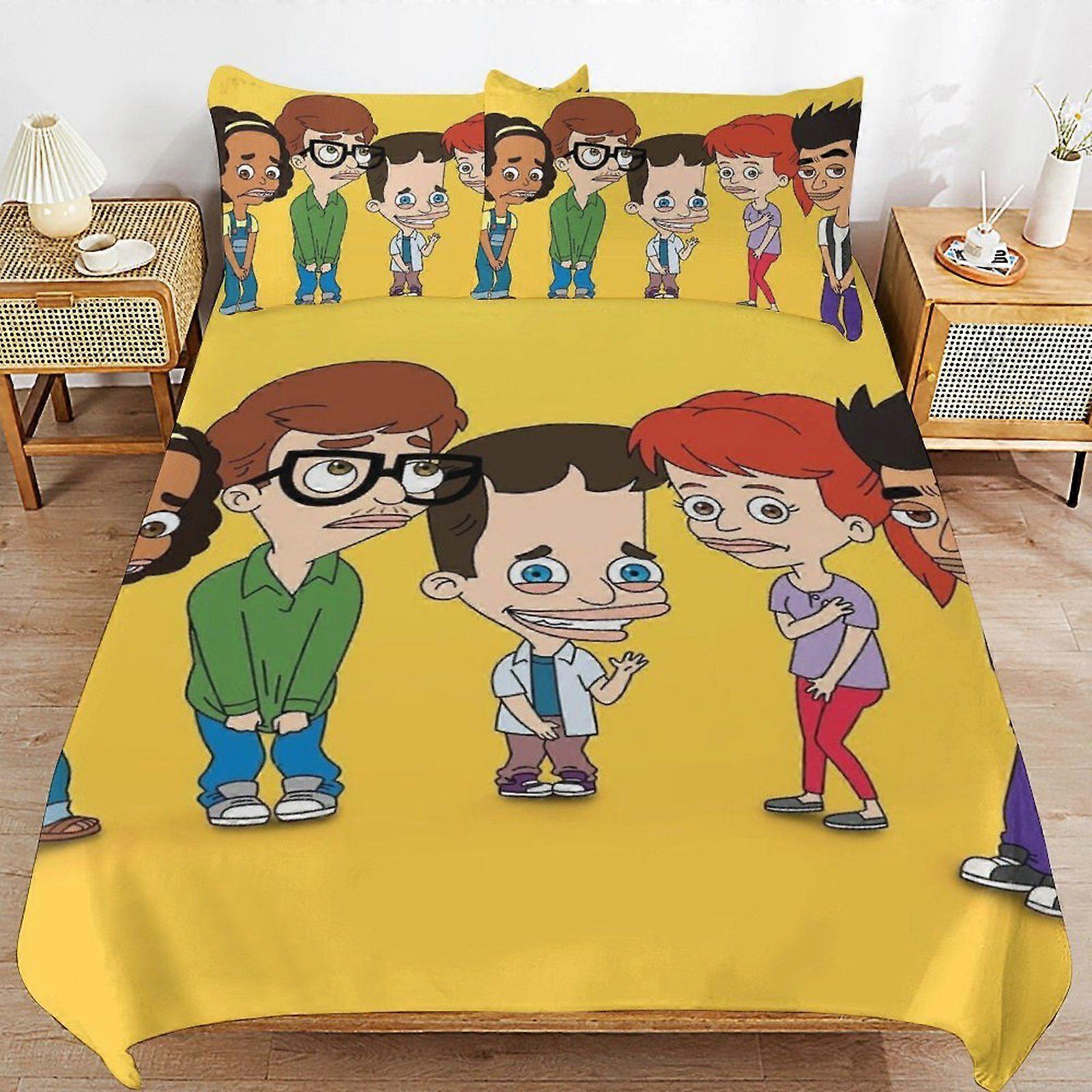 TD184 Wash Safe Sleep Comfort Long Use Function Durable Threads Duvet Cover Sets Classic Look 184SB