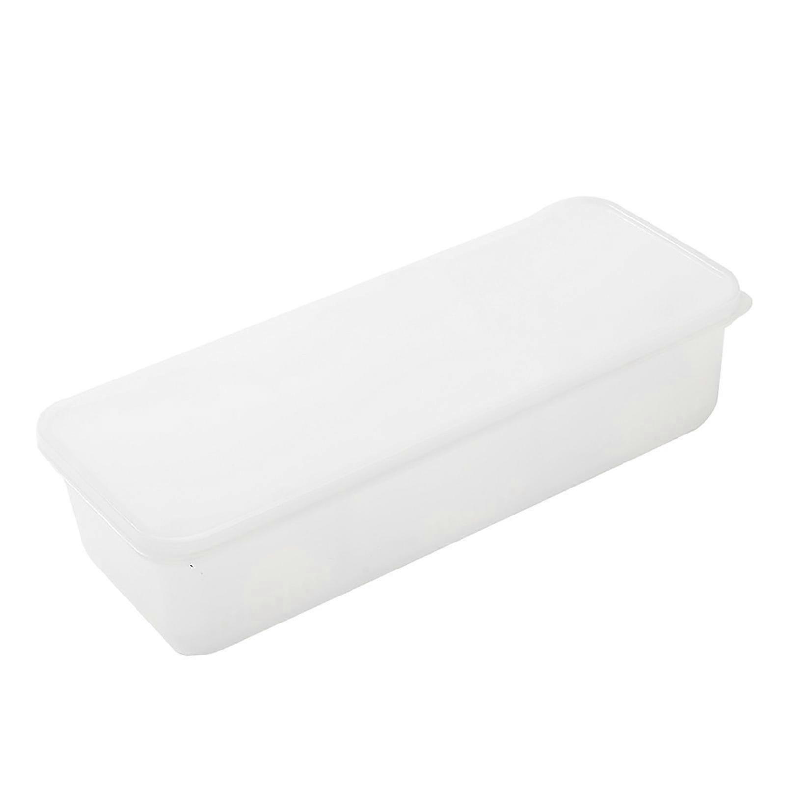 Food Storage Container with Sealed Lid Drainer 3 Compartments Divided Refrigerator Fridge Organizer for Onion Ginger Scallion f26