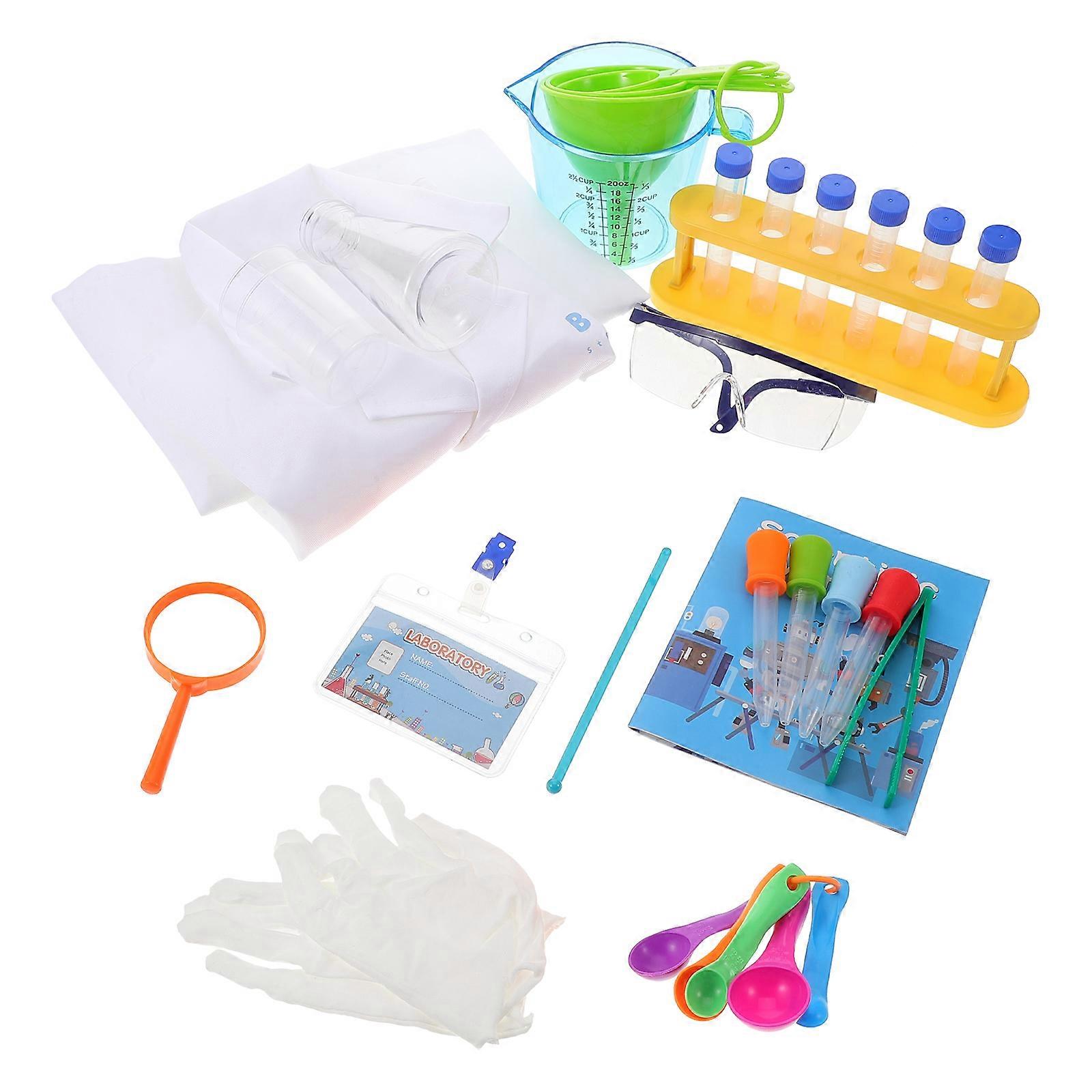 1 set Kids Science Experiment Kit Science Laboratory Set Kit chimie pentru copii