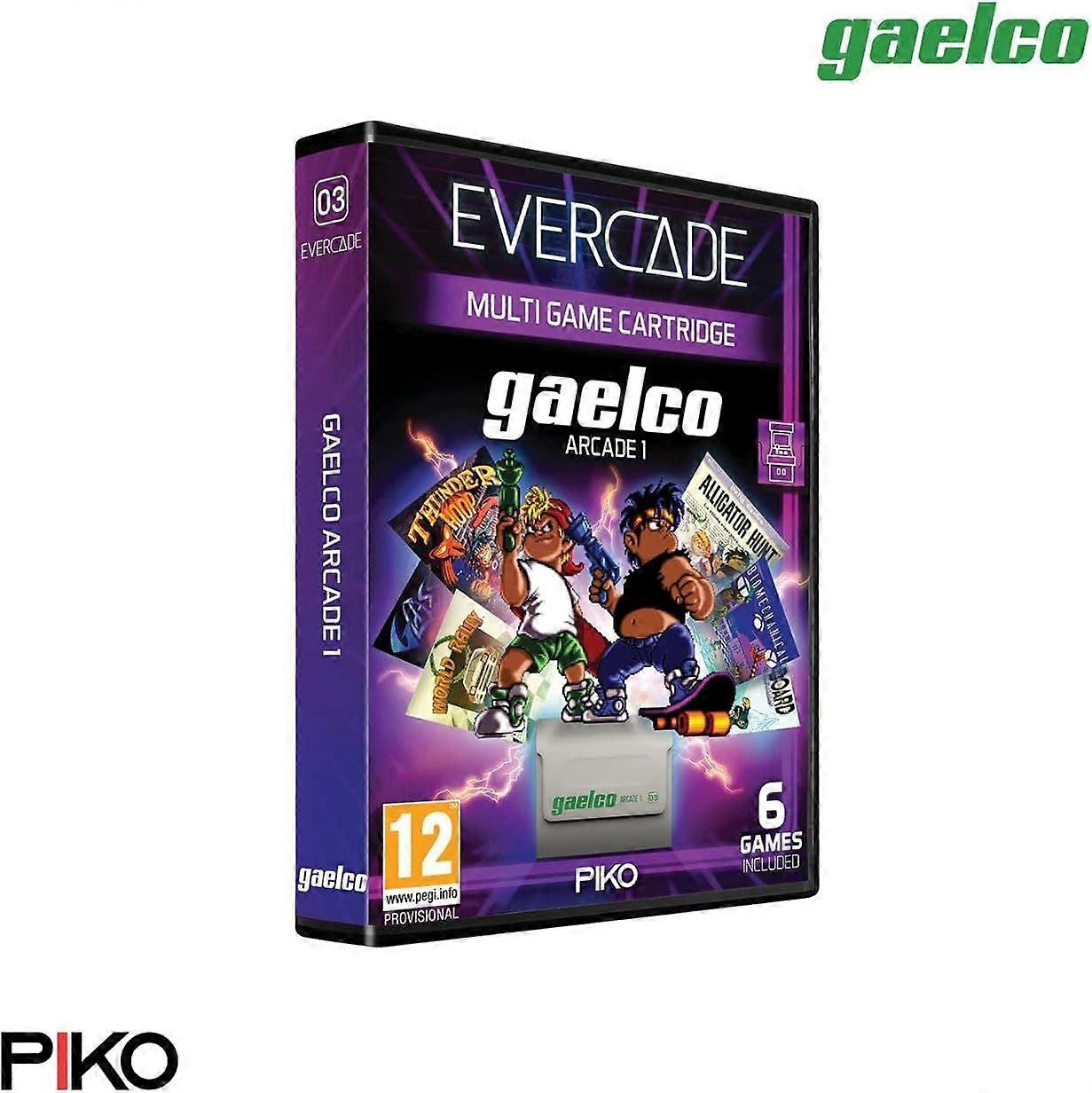 Evercade Gaelco Arcade Cartridge 1