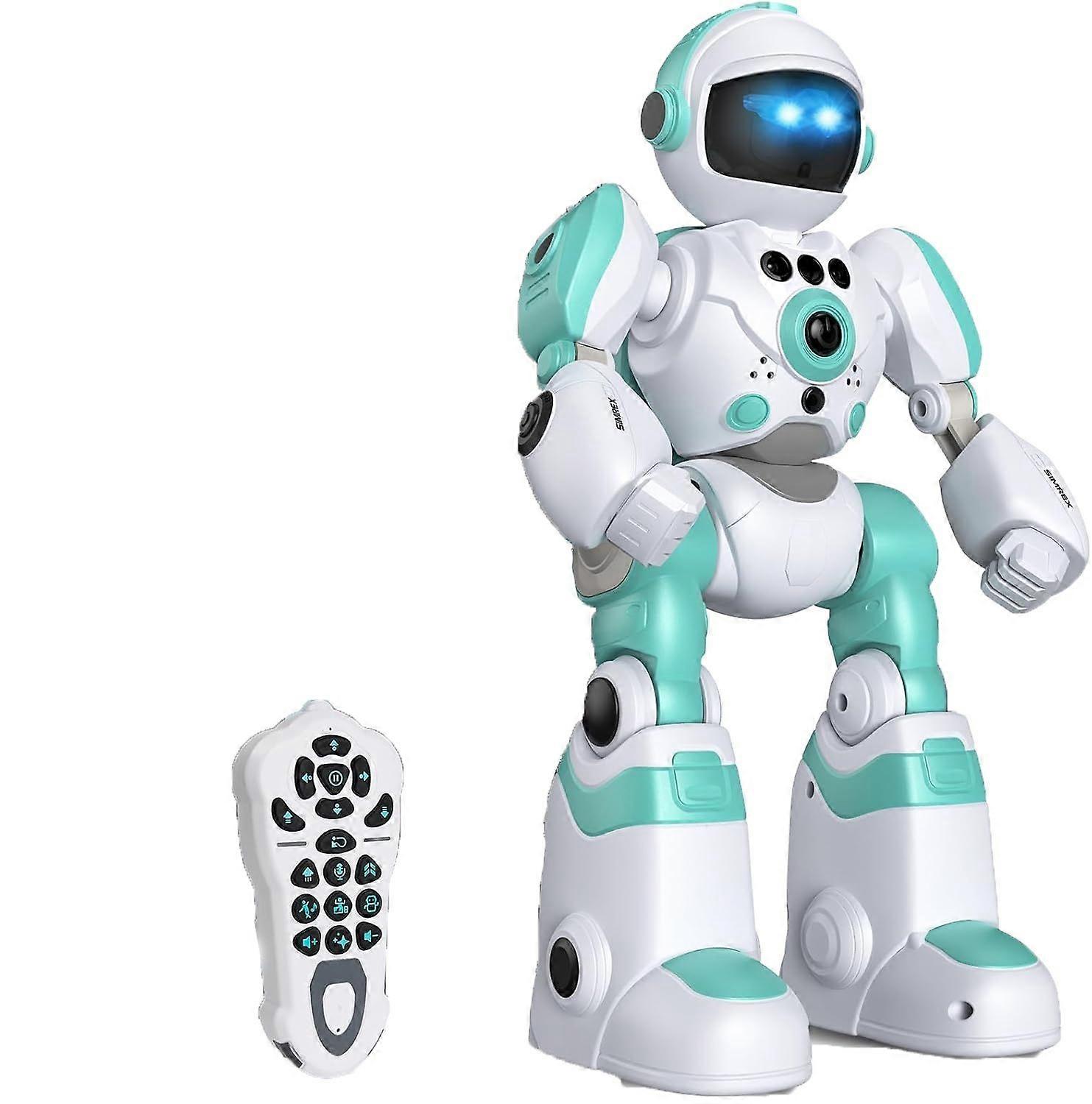 Robot Toys, Remote Control Robot, Programmable Robot with Recorded Voice Music Dance Gesture Control