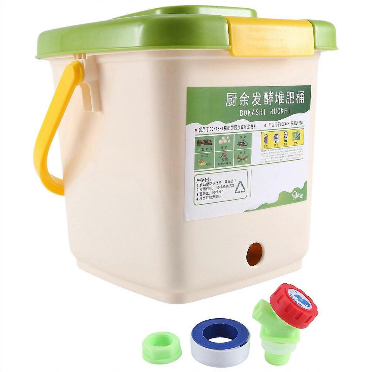 12L Compost Bin Recycle Composter Aerated Compost Bin PP