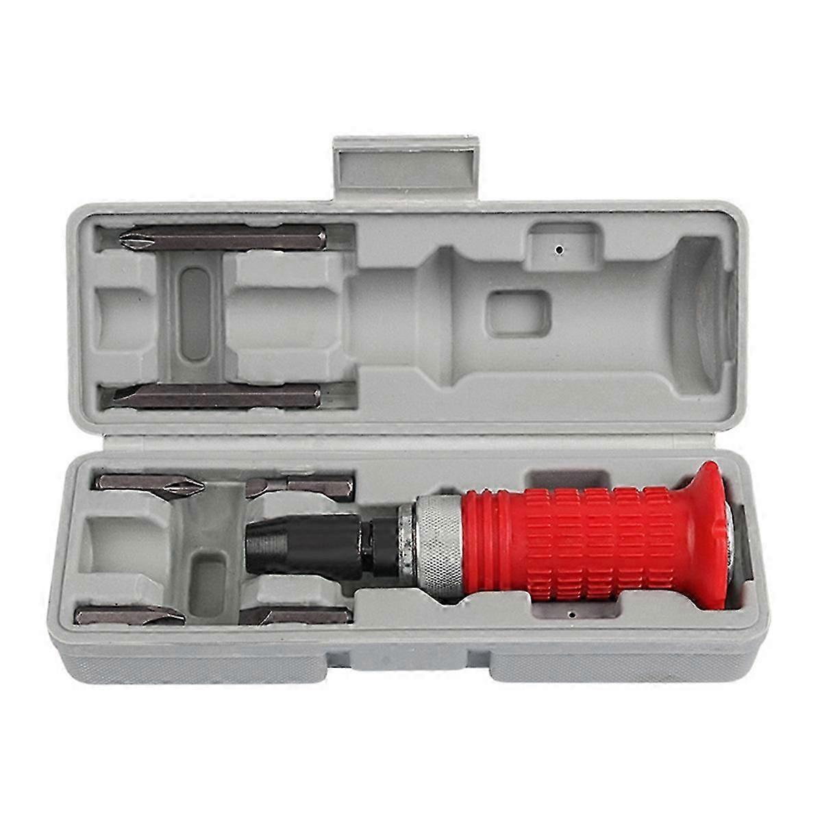 7-Piece Impact Screwdriver Set Impact Screwdriver Impact Screwdriver Stubborn Rust Dead Screwdriver