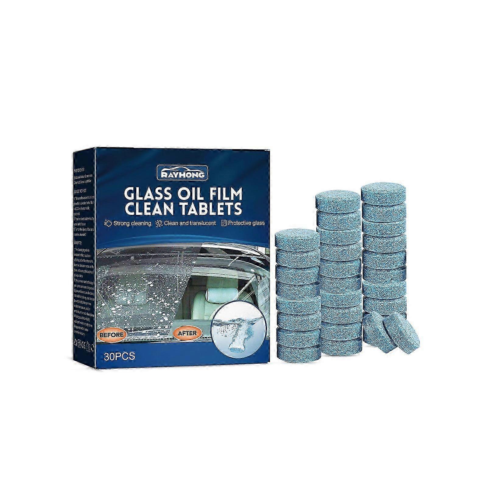 Effervescent Glass Cleaner Tablets - 30pcs