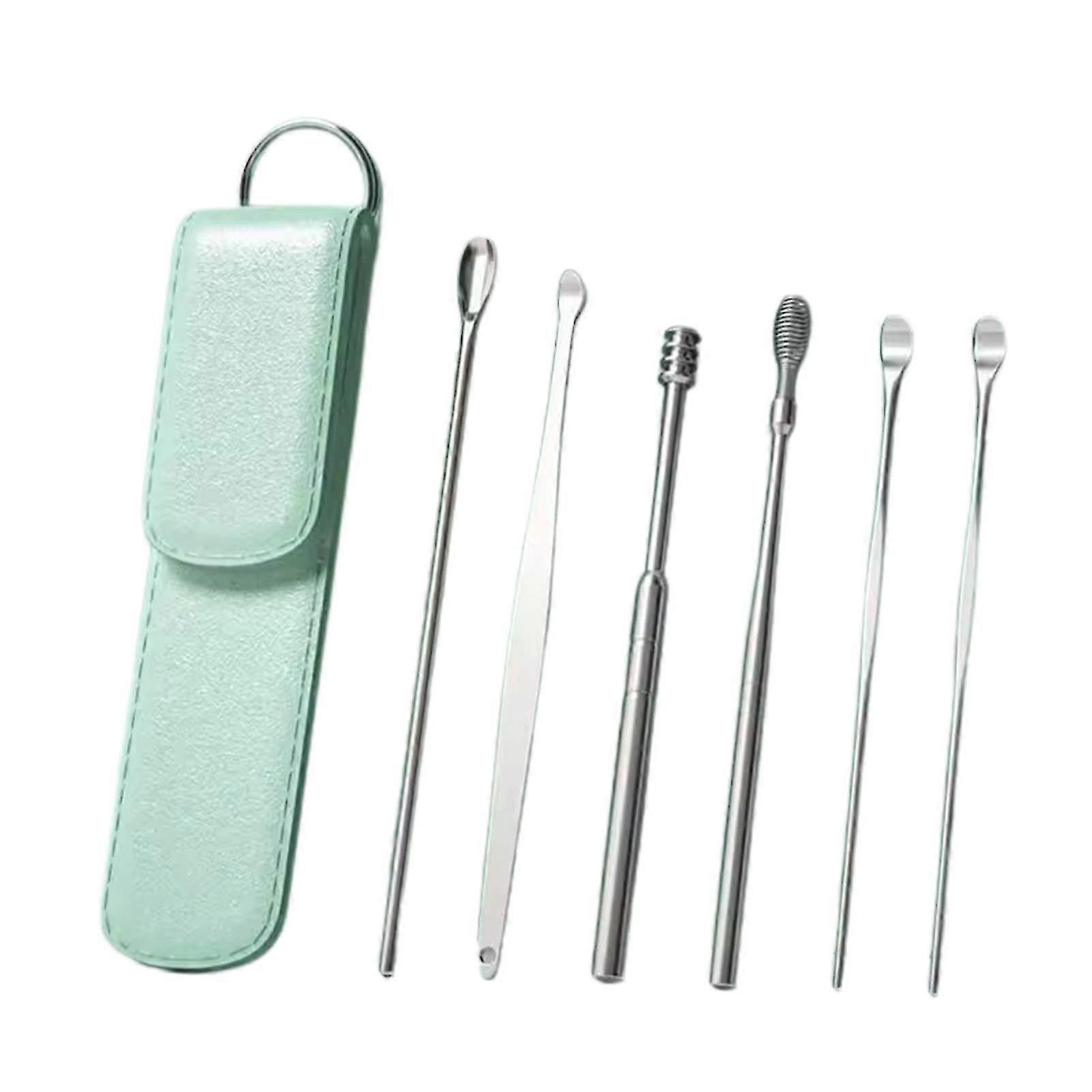 Earwax Removal Kit 6PCS Portable Multipurpose Ear Pick Set