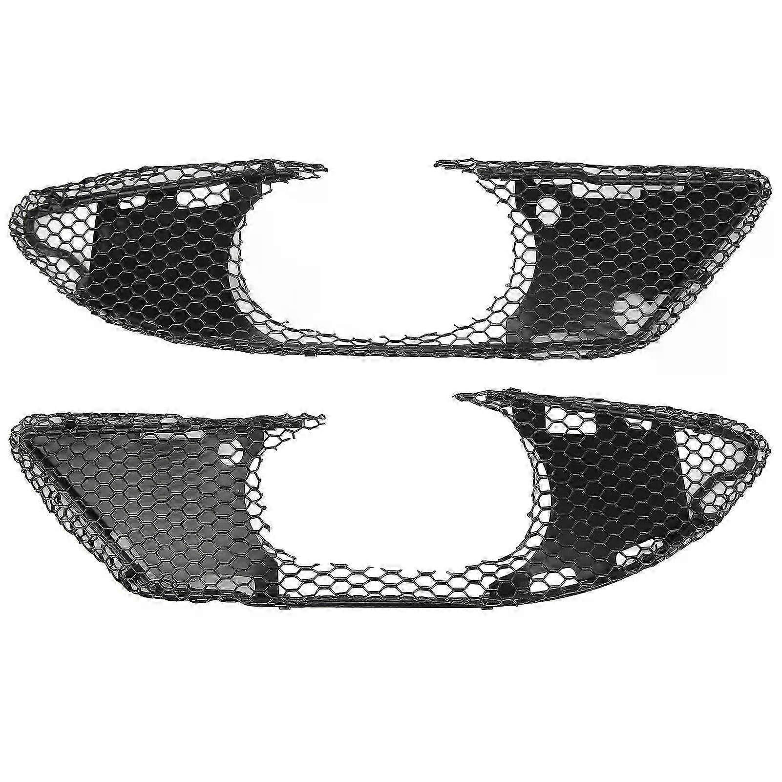 2pcs Front Bumper Foglight Grille Left Right 2038851753 Replacement for CClass W203 C230 C240 C32 AMG