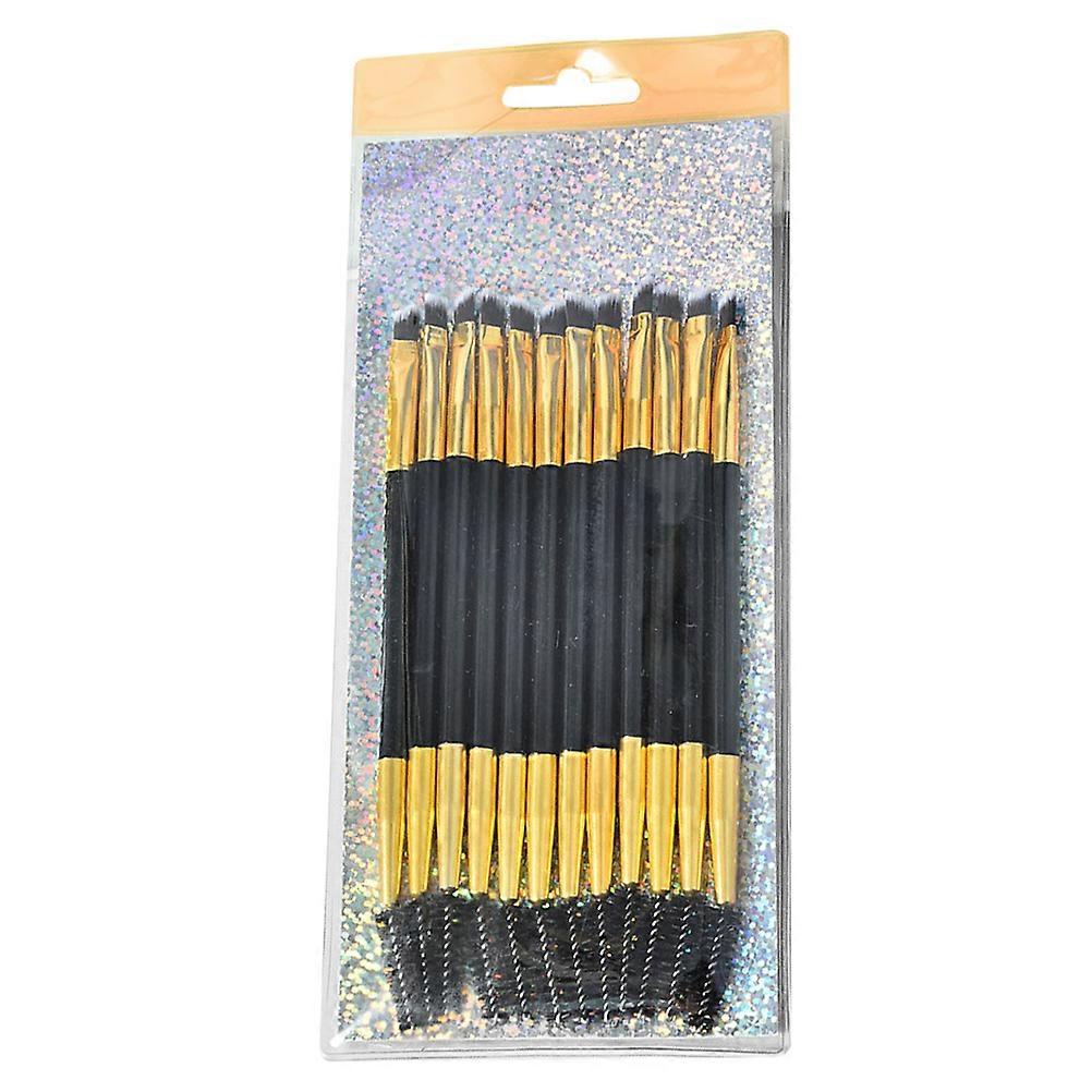 Eyebrow Brush Set with 24Pcs Double-Ended Brushes for Makeup Use