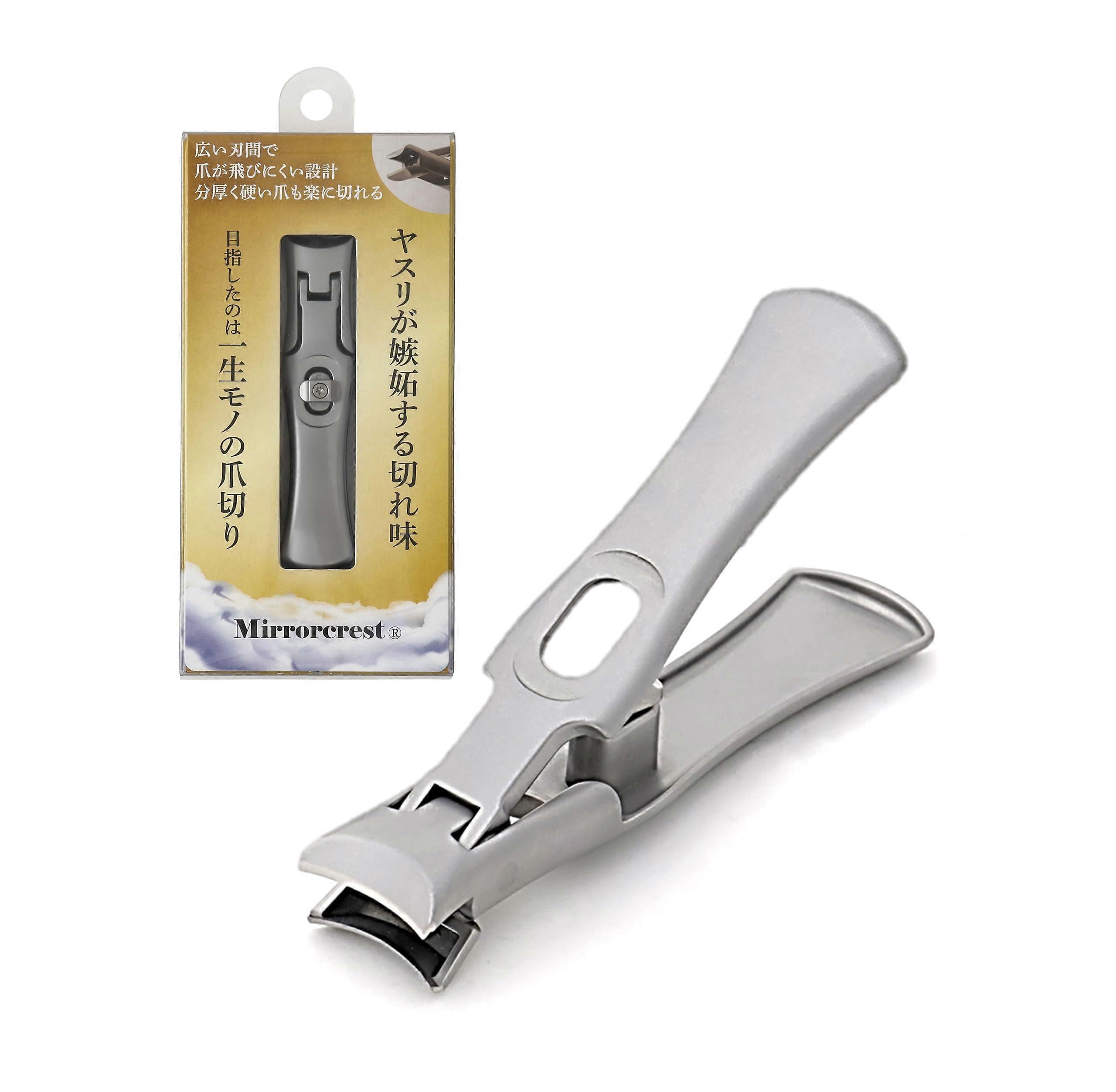 Japanese Nail Clipper for Thick Nails with Exceptional Sharpness Ergonomic Grip and Clip Capture Design