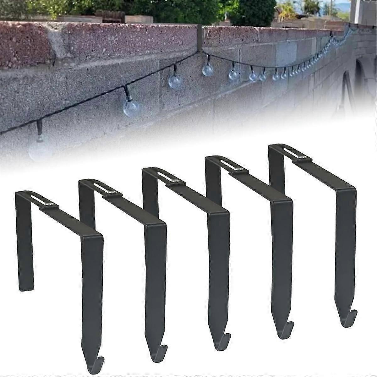 Adjustable Outdoor Light String Hooks compatible 3.2-6 Inch Concrete Cinder