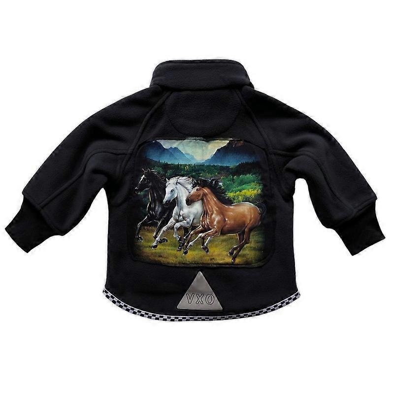 Caballos de chaqueta de lana