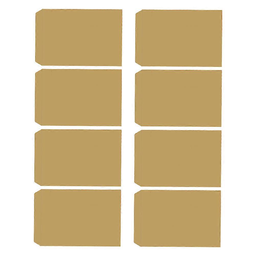 Kraft Envelopes Bag for Document Envelopes 200Pcs Blank Kraft Paper