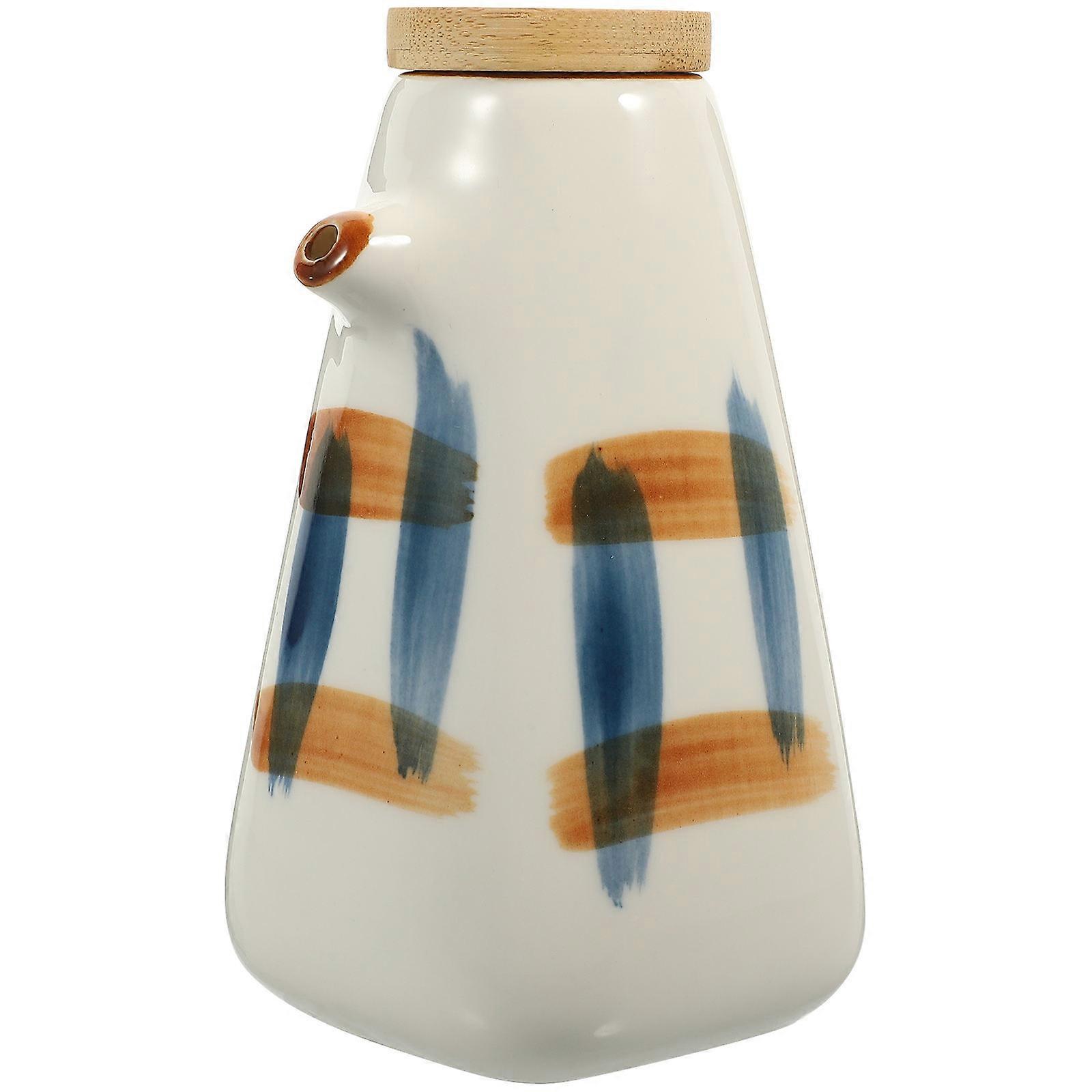 Ceramic Vinegar Bottle for Home Use with High Temperature Resistance