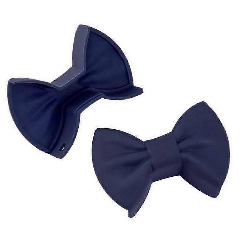 bow shape oven mitts silicone for kitchen