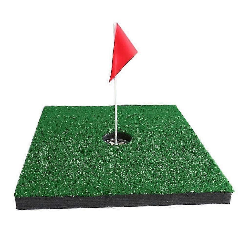 Floating Golf Pool Game Set with Green Mat, 55x55cm One-Hole