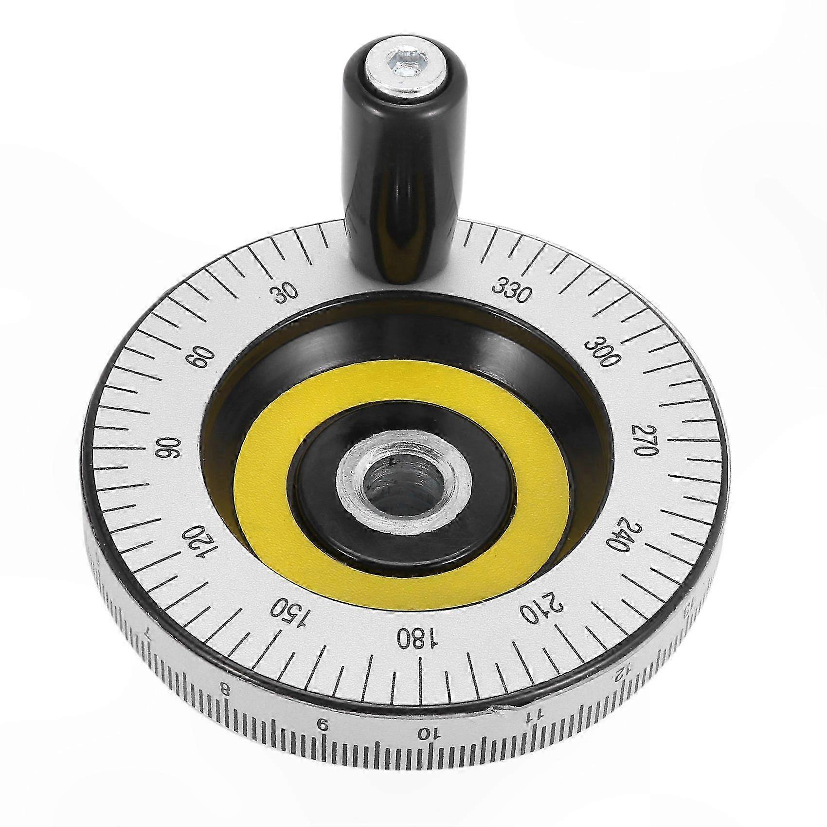 80mm Mechanical Hand Wheel with Scale Calibration