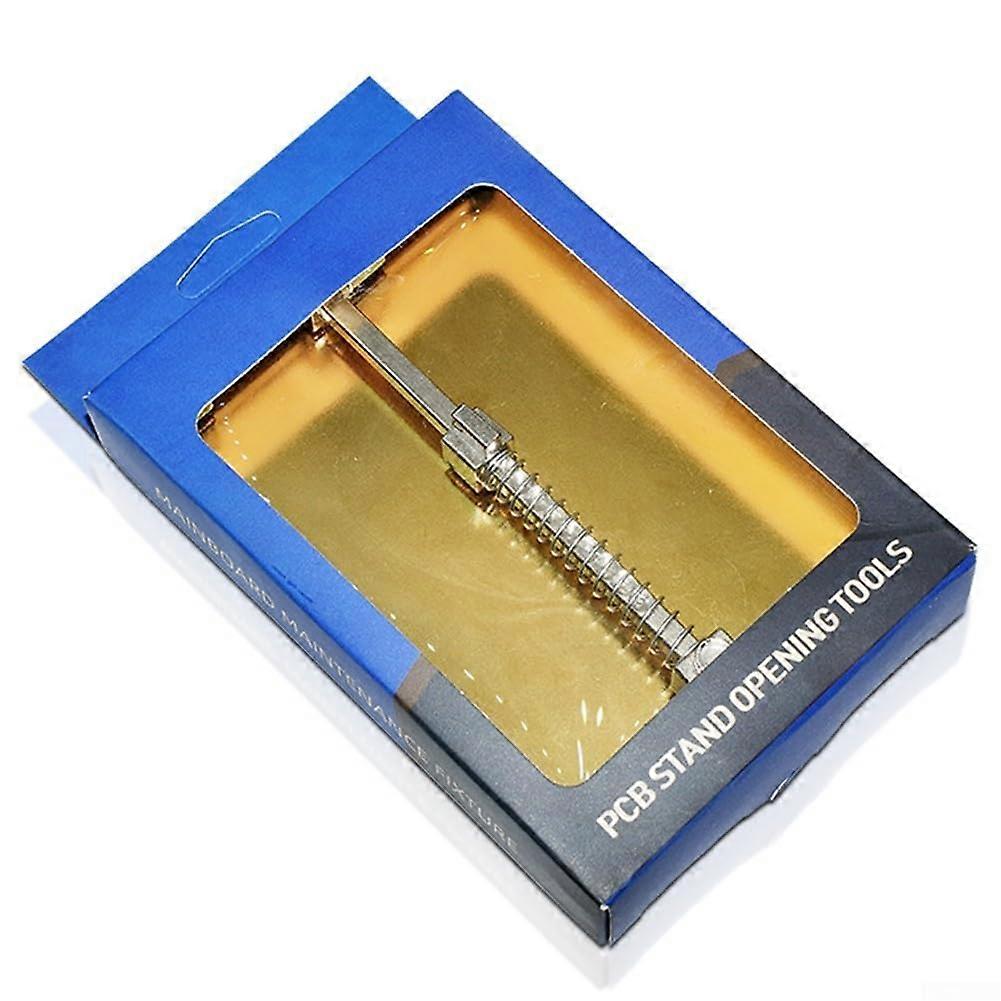 Motherboard  Fixture with Adjustable Fixing Clips, Spring Loaded PCB Holder and AntiSlip Base