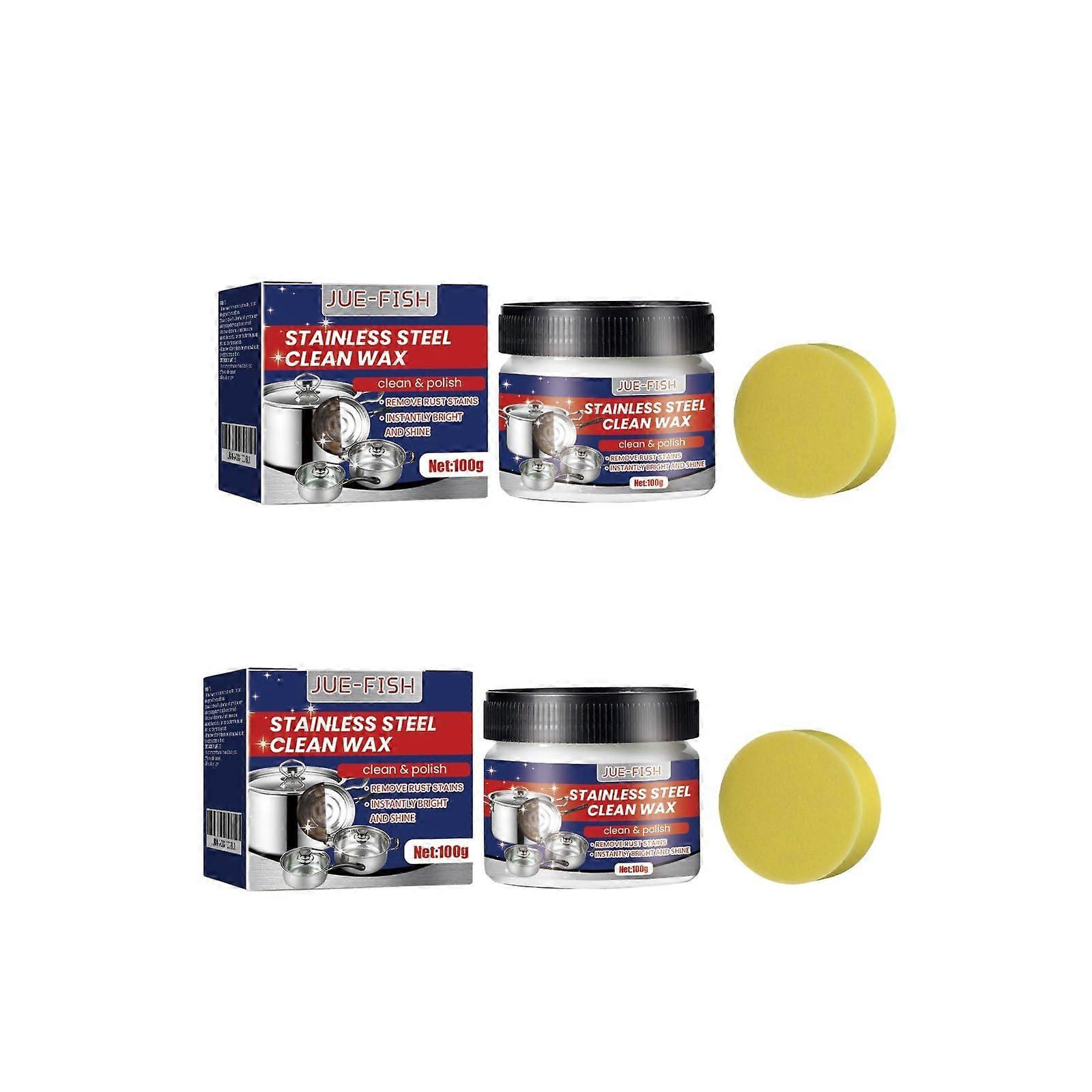 Stainless Steel Scratch Remover Kit with Cleaner Paste for Appliances and Cookware