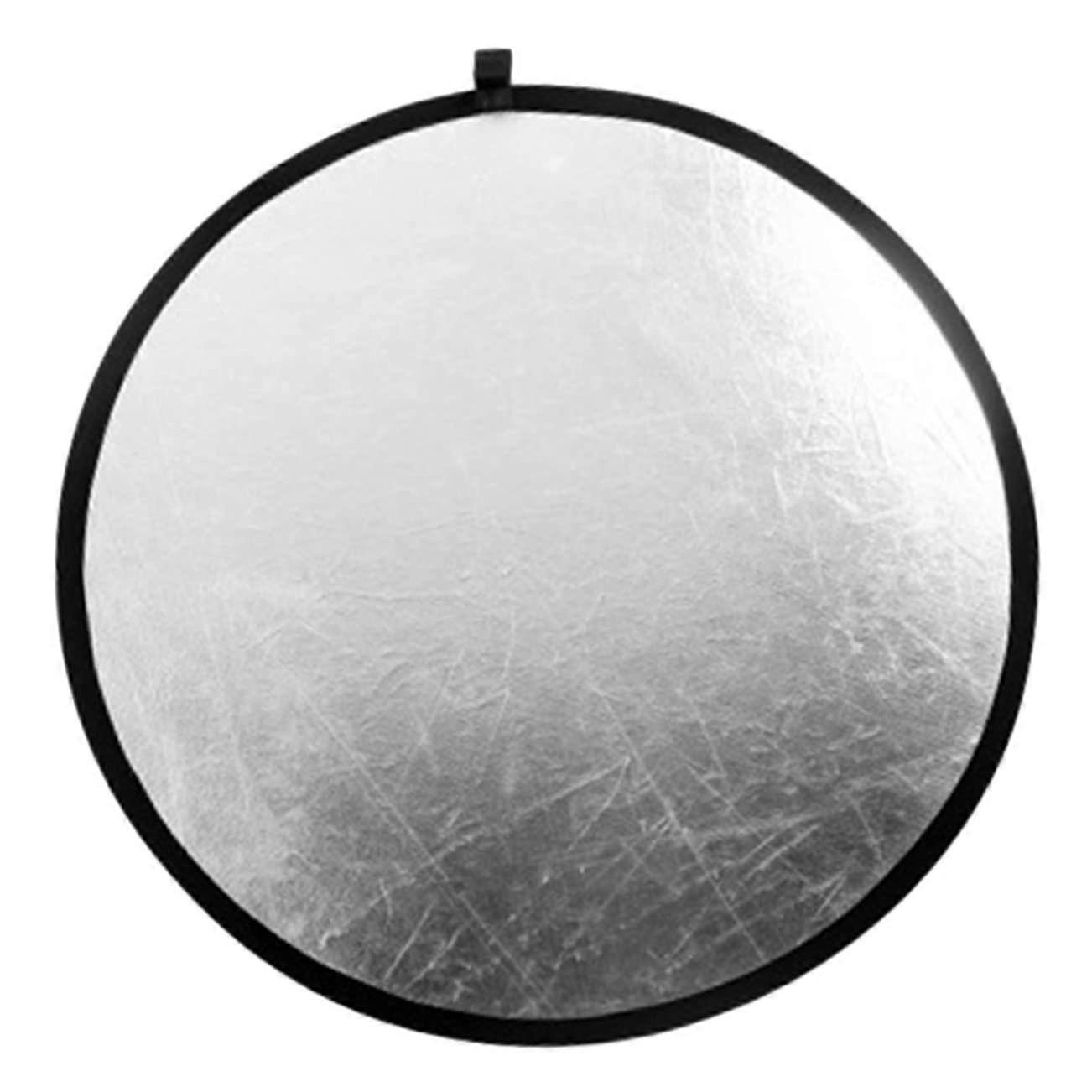 Photography Light Reflector DualSided Foldable Round Disc for Studio and Outdoor Lighting Control