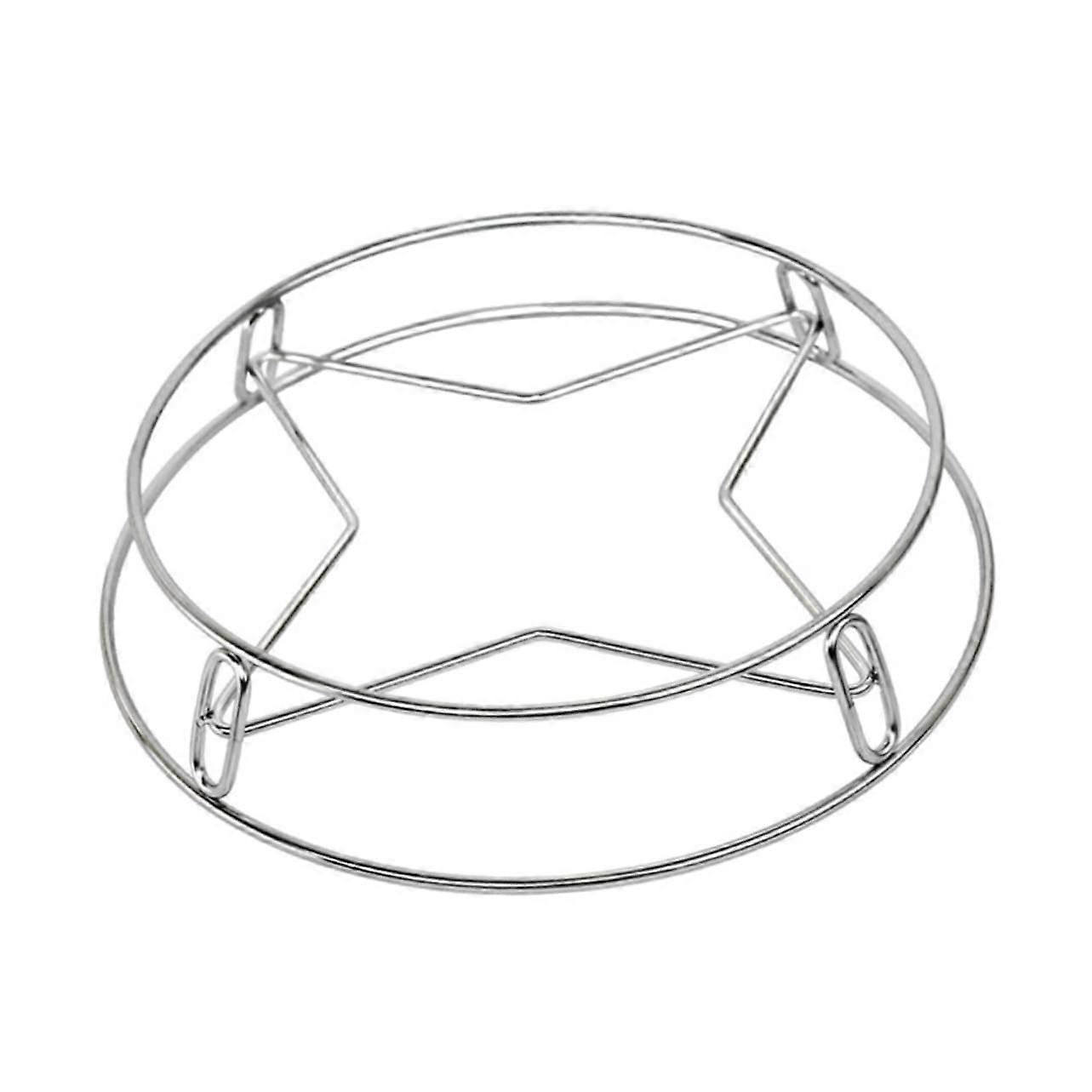 Stainless Steel Round Steamer Rack Rustproof Heat Resistant Stand for Pots Pans Kitchen Cooking