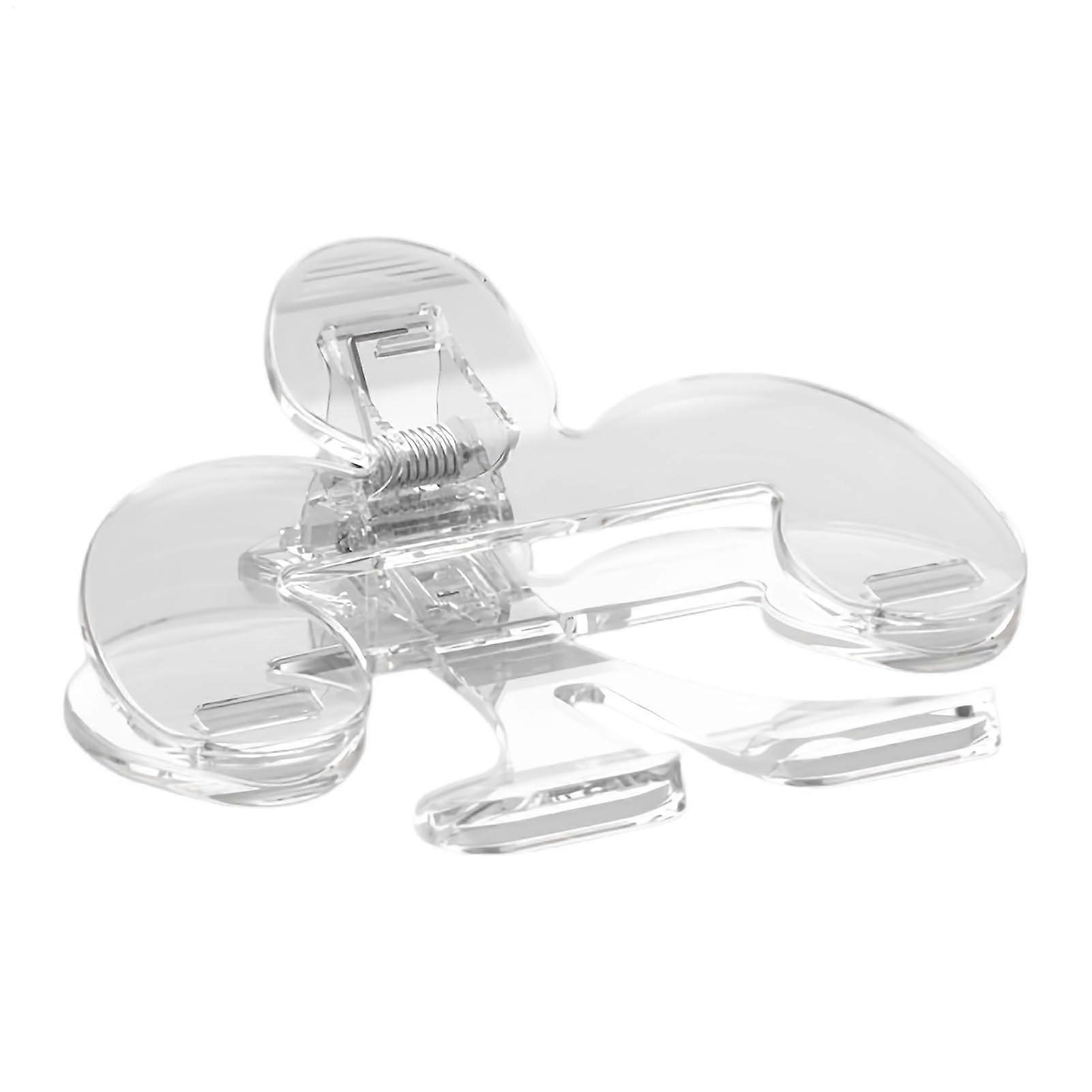 Adjustable Transparent Book Page Holder with DoubleSided Clamp for Reading, Cooking and Study