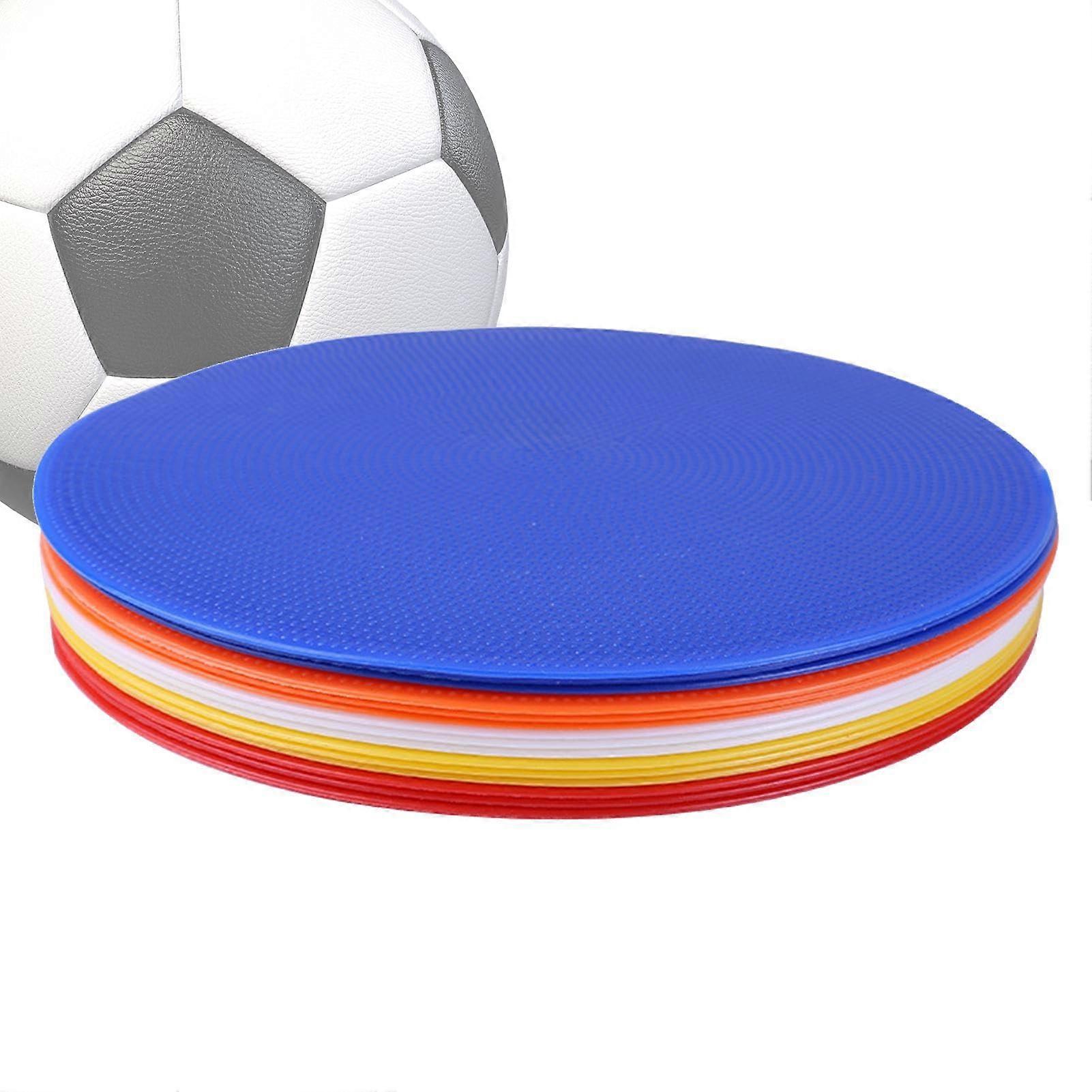 Soccer Training Cones with AntiSlip Design,  Visibility Colors for MultiSport Agility Practice 20cm