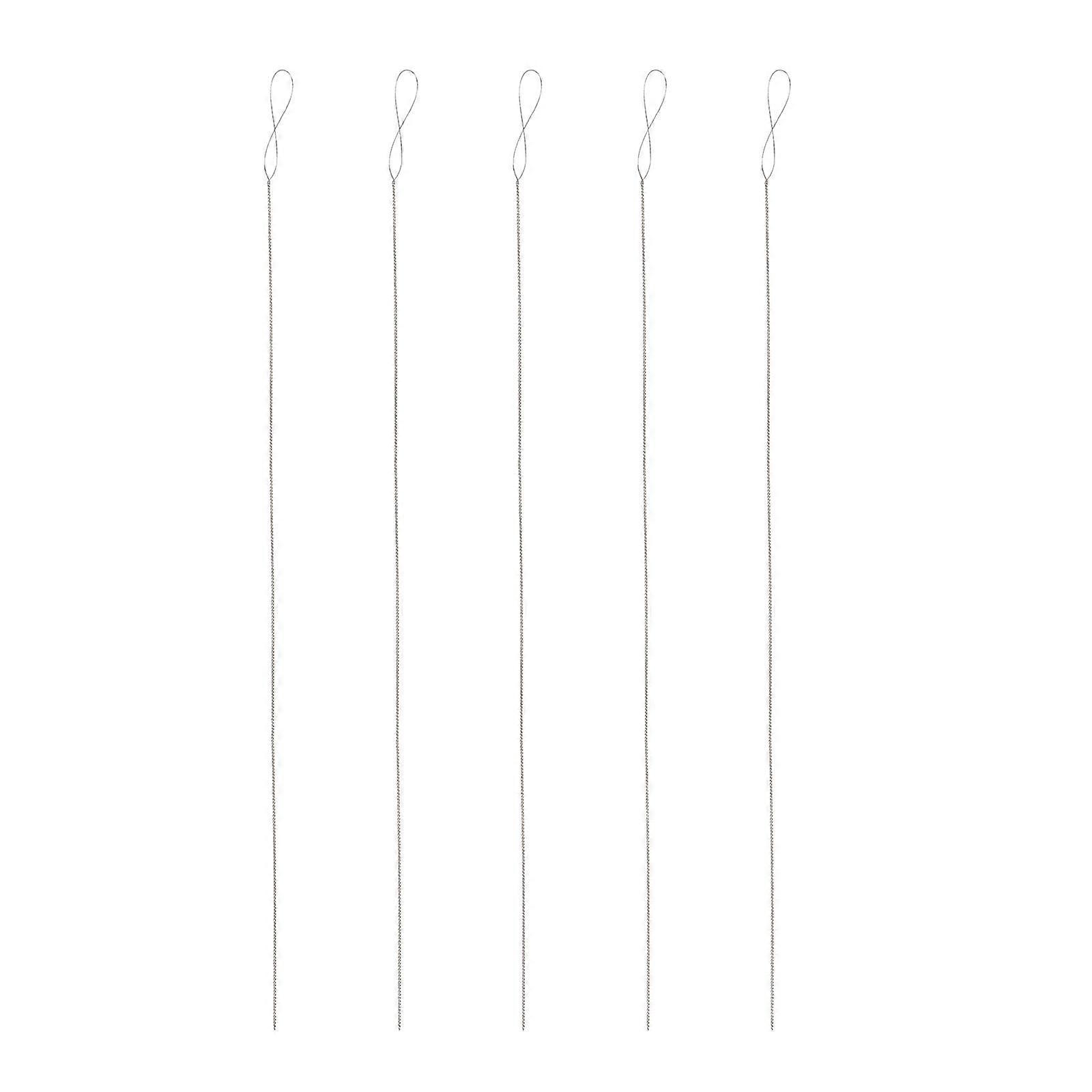 5Pcs Beading Needles Superfine Beaded Needles Bead Threading Making Tools