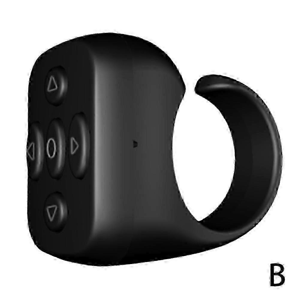 For TikTok Ring Bluetooth Remote Control Fingertip Selfie Video Controller Auto